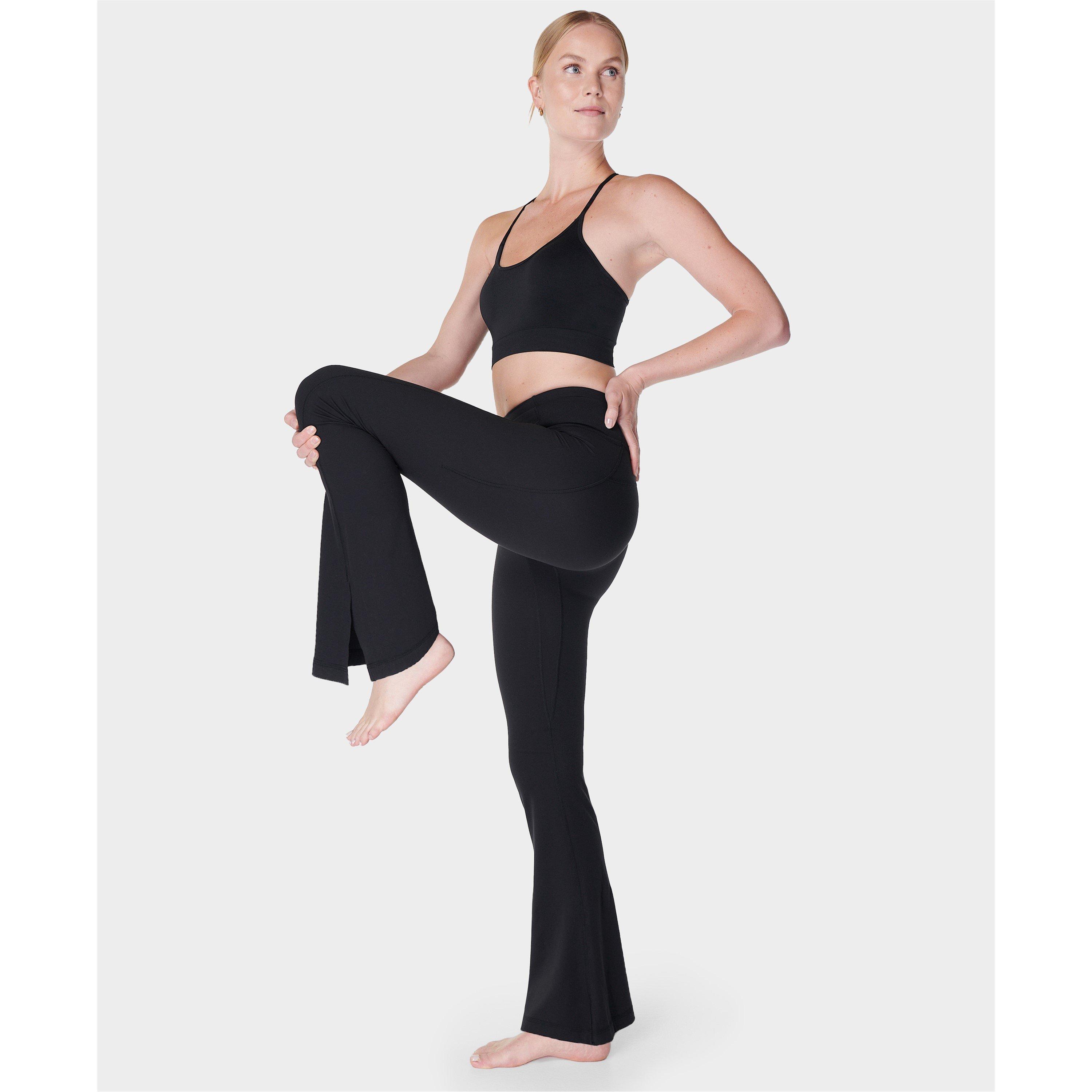 black - Sweaty Betty - Women's Flared Trousers - 5
