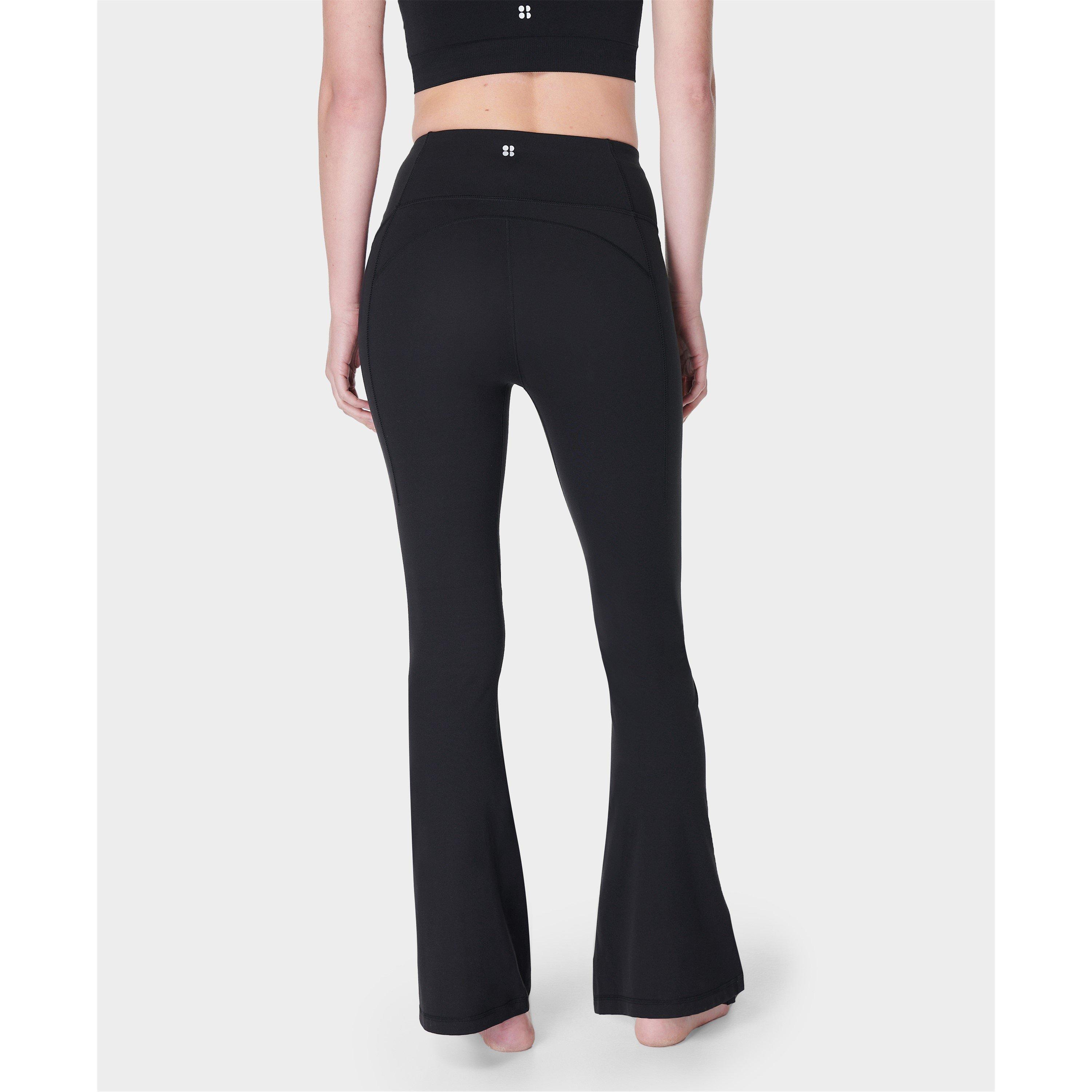 black - Sweaty Betty - Women's Flared Trousers - 3