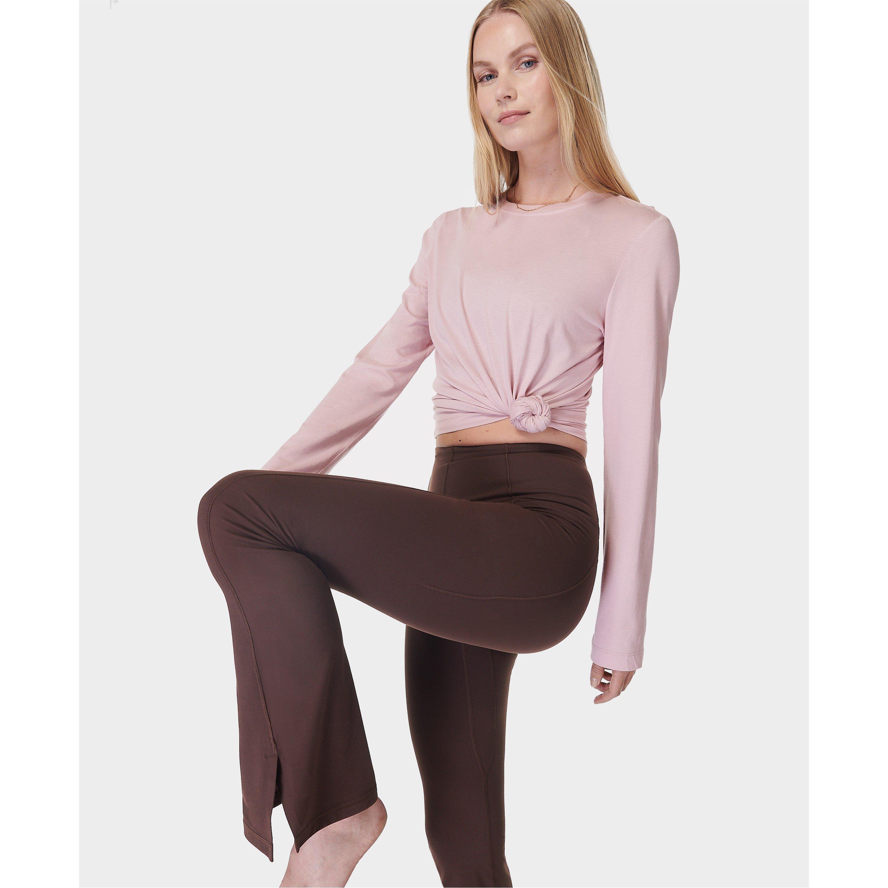 cacao brown - Sweaty Betty - Women's Flared Trousers - 1