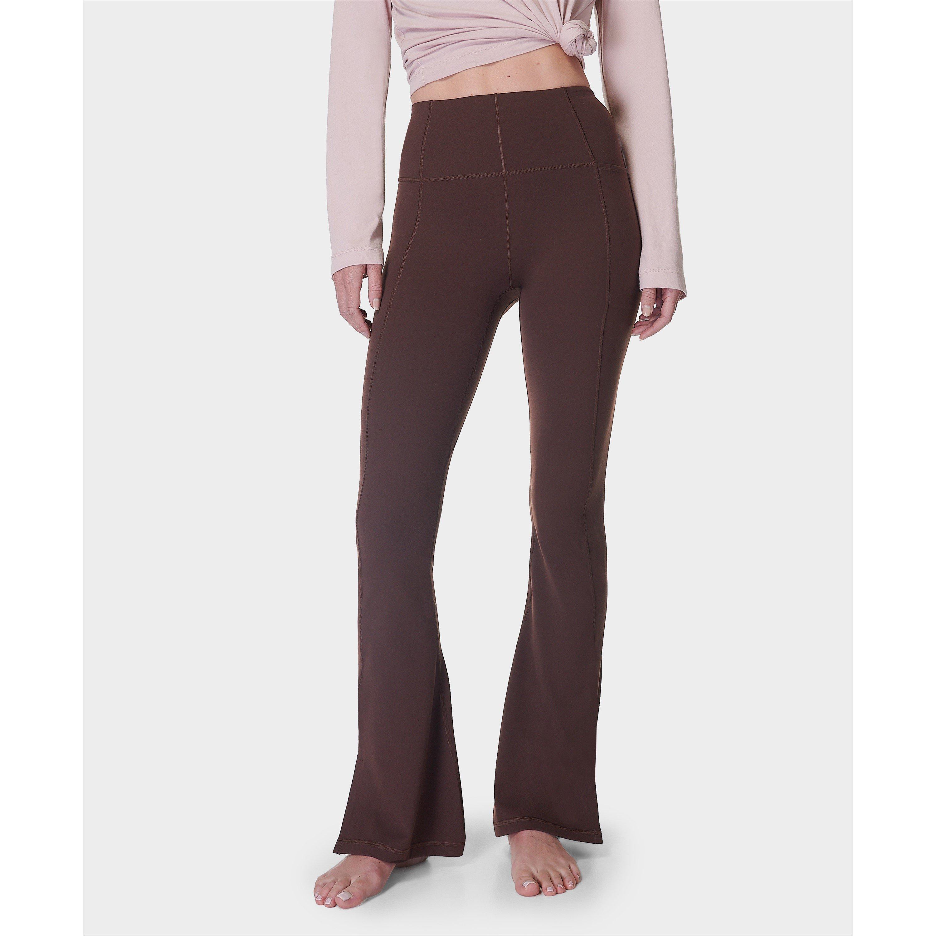 cacao brown - Sweaty Betty - Women's Flared Trousers - 6