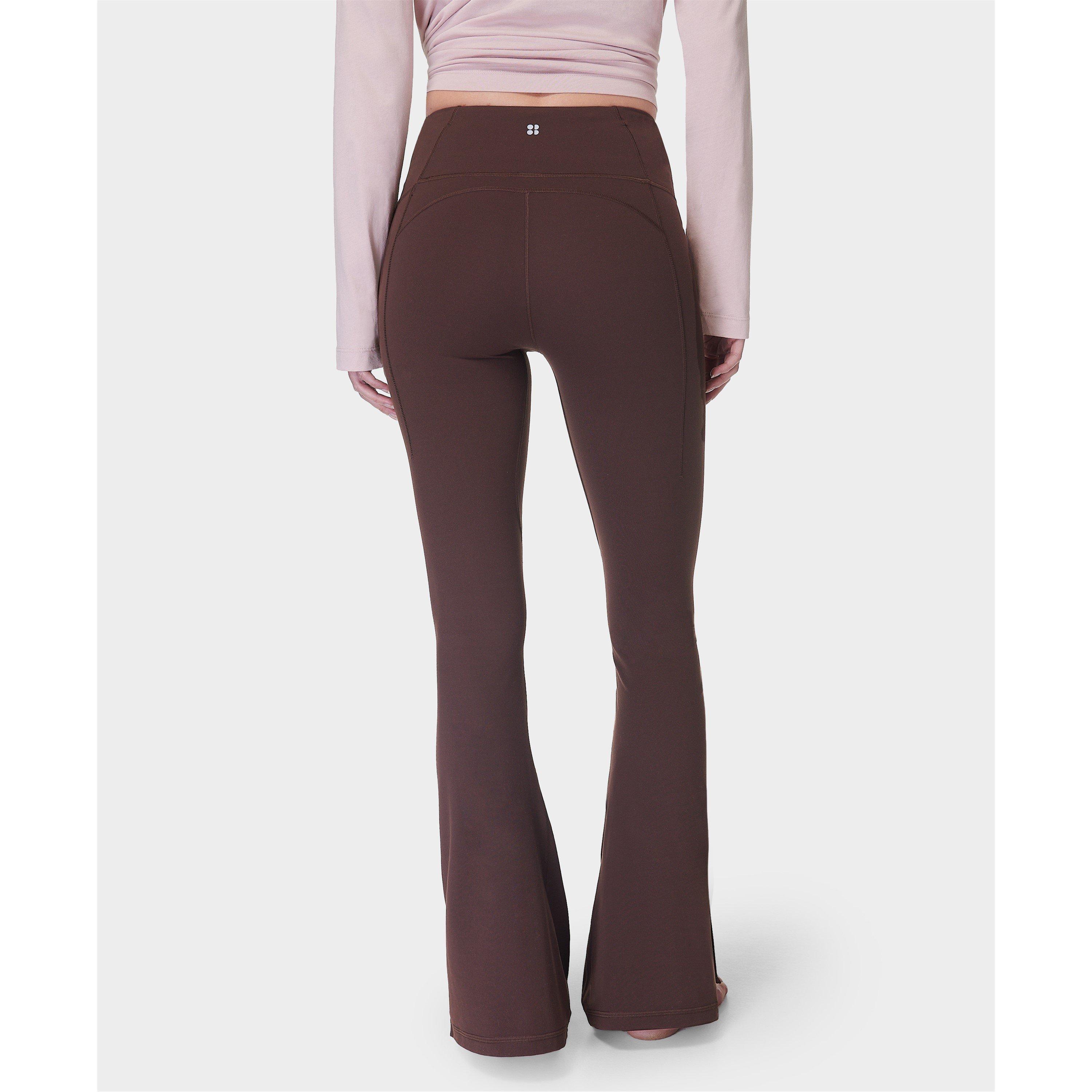 cacao brown - Sweaty Betty - Women's Flared Trousers - 3
