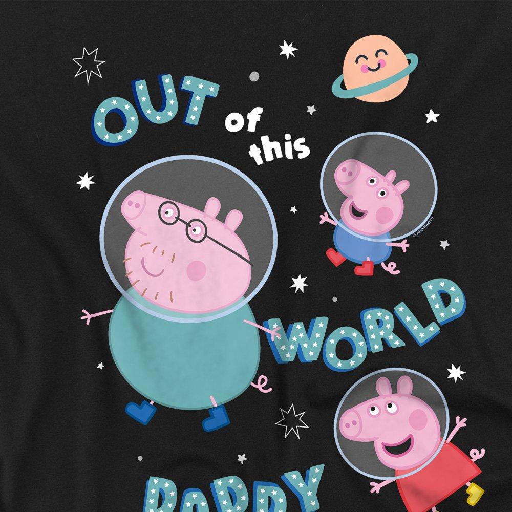 Black - Hasbro - Peppa Pig Out Of This World Daddy Pig Long Sleeve - 2