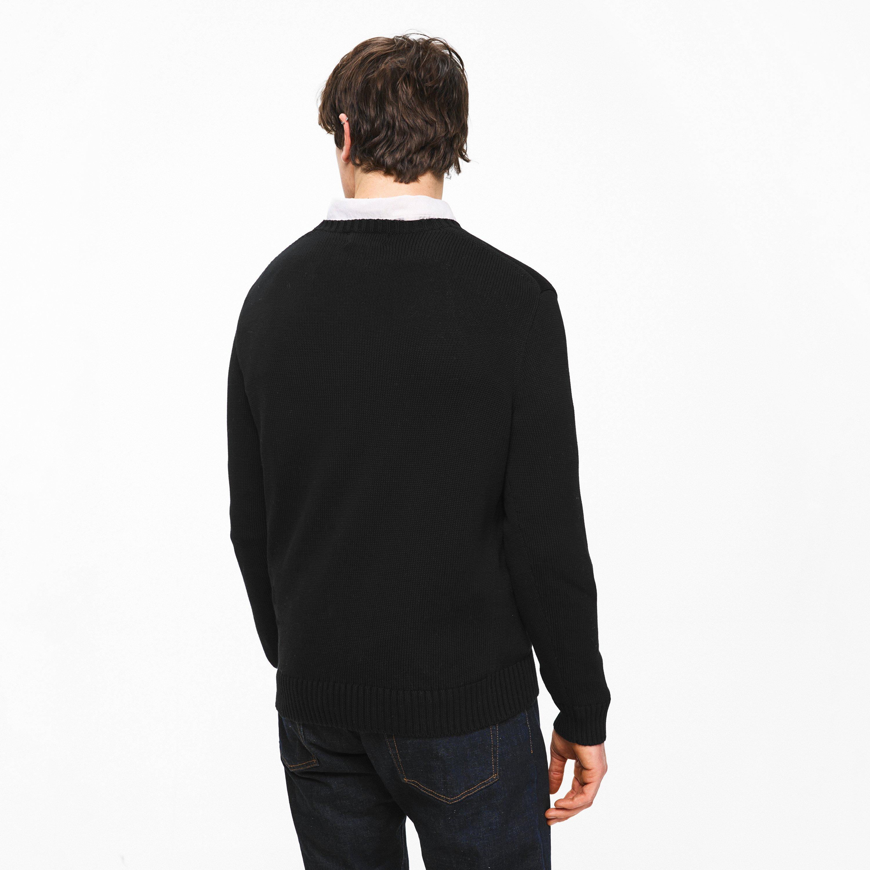 Polo Black - Polo Ralph Lauren - Crew Neck Knit Sweater - 4