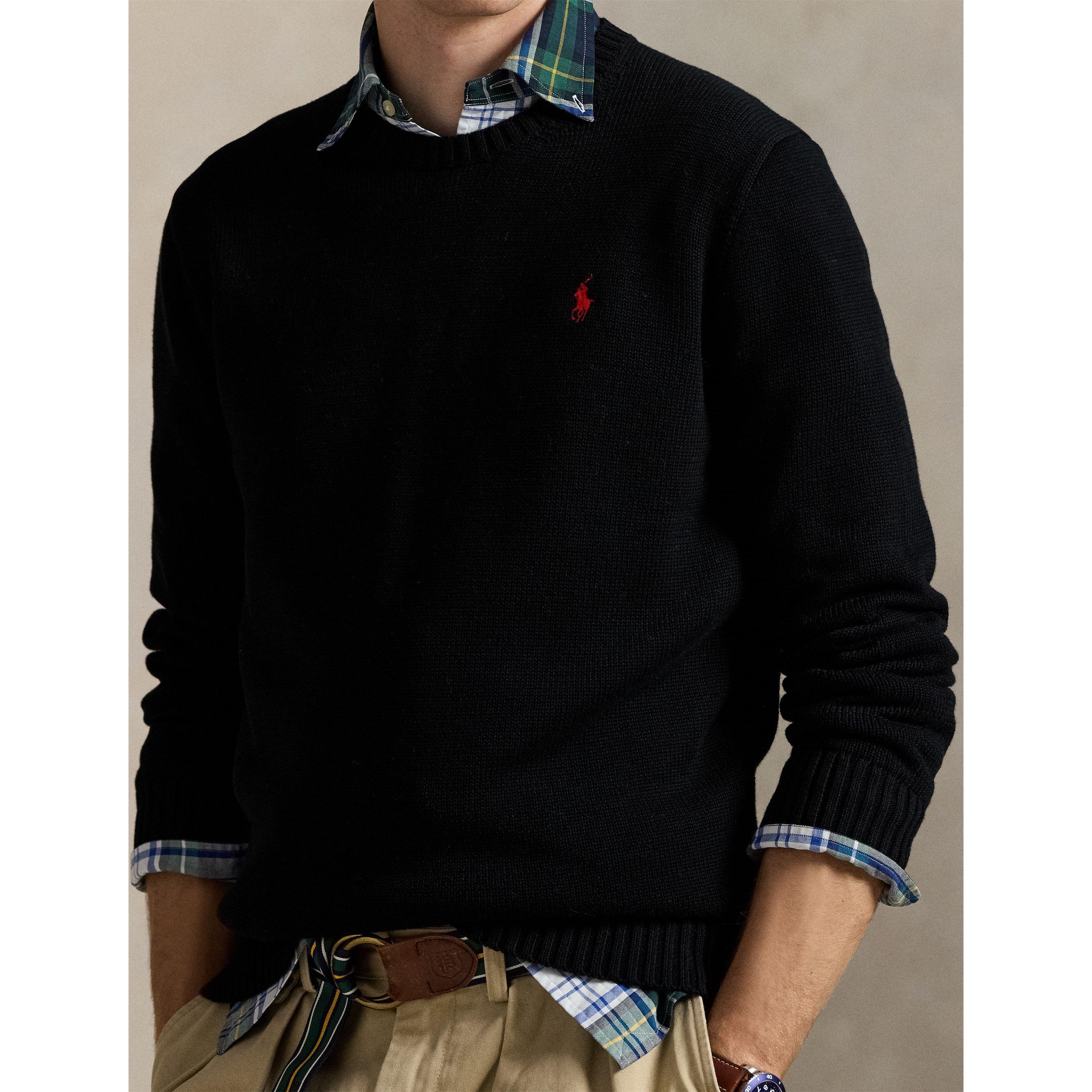 Polo Black - Polo Ralph Lauren - Crew Neck Knit Sweater - 4