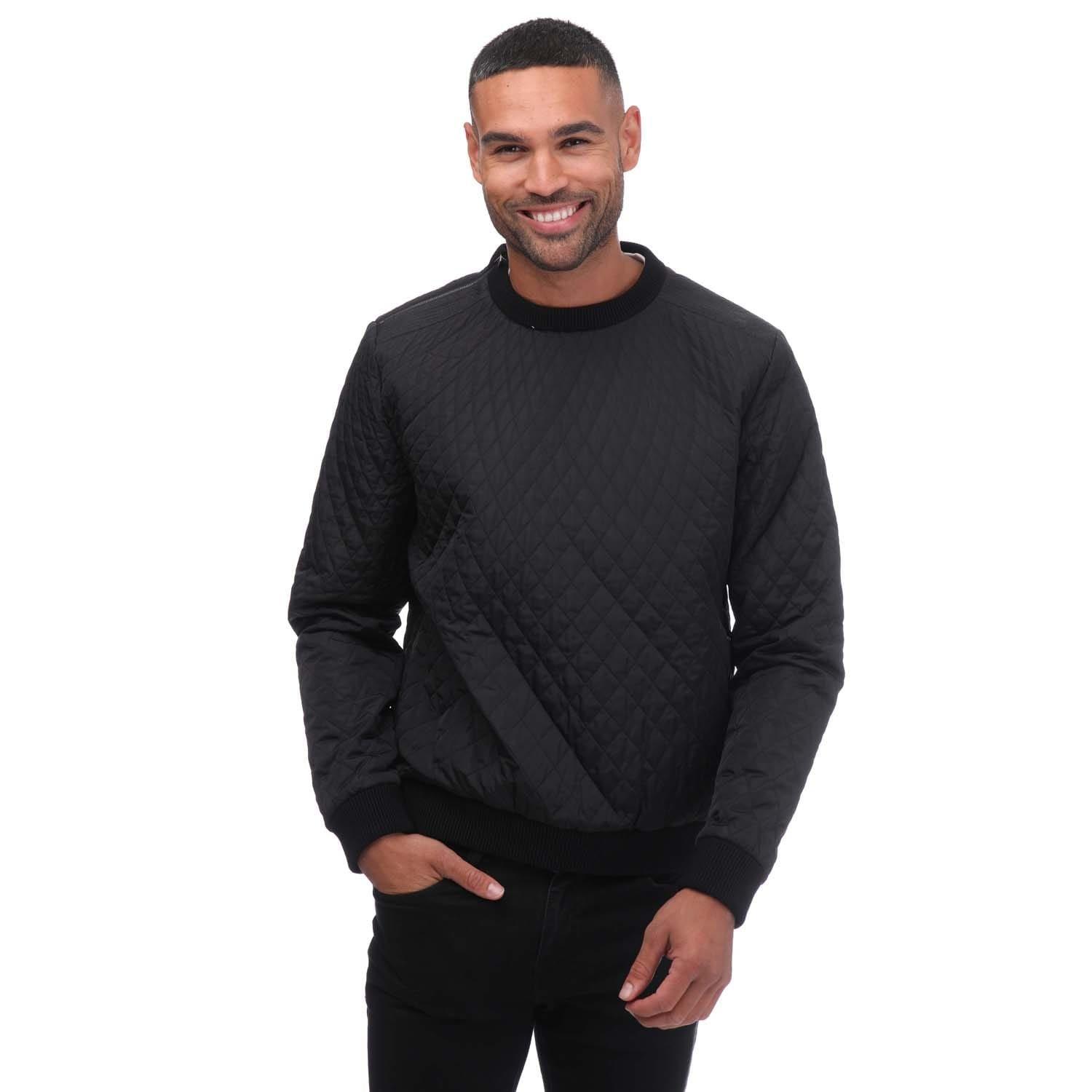Black - Armani - Crewneck Sweatshirt - 1