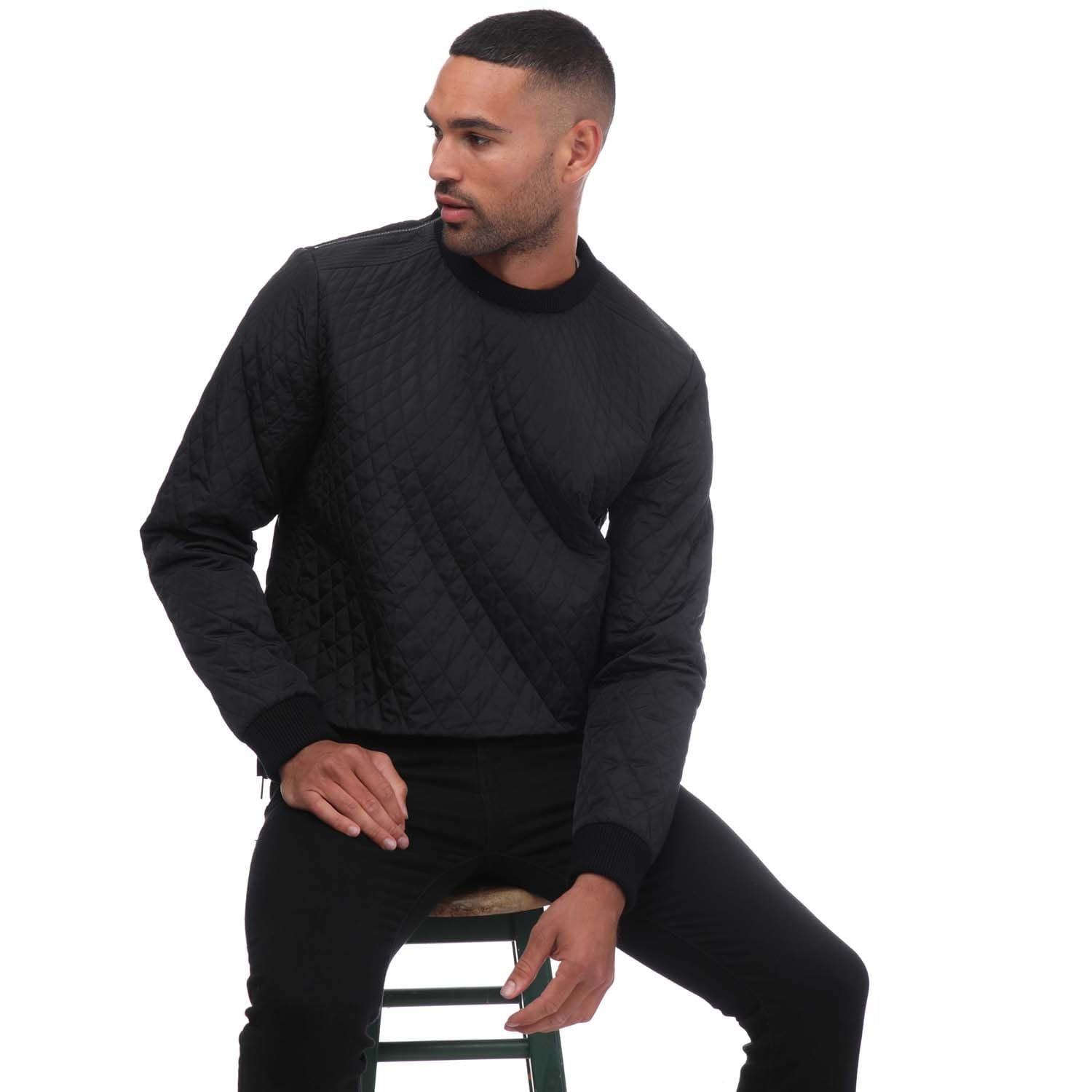 Black - Armani - Crewneck Sweatshirt - 4