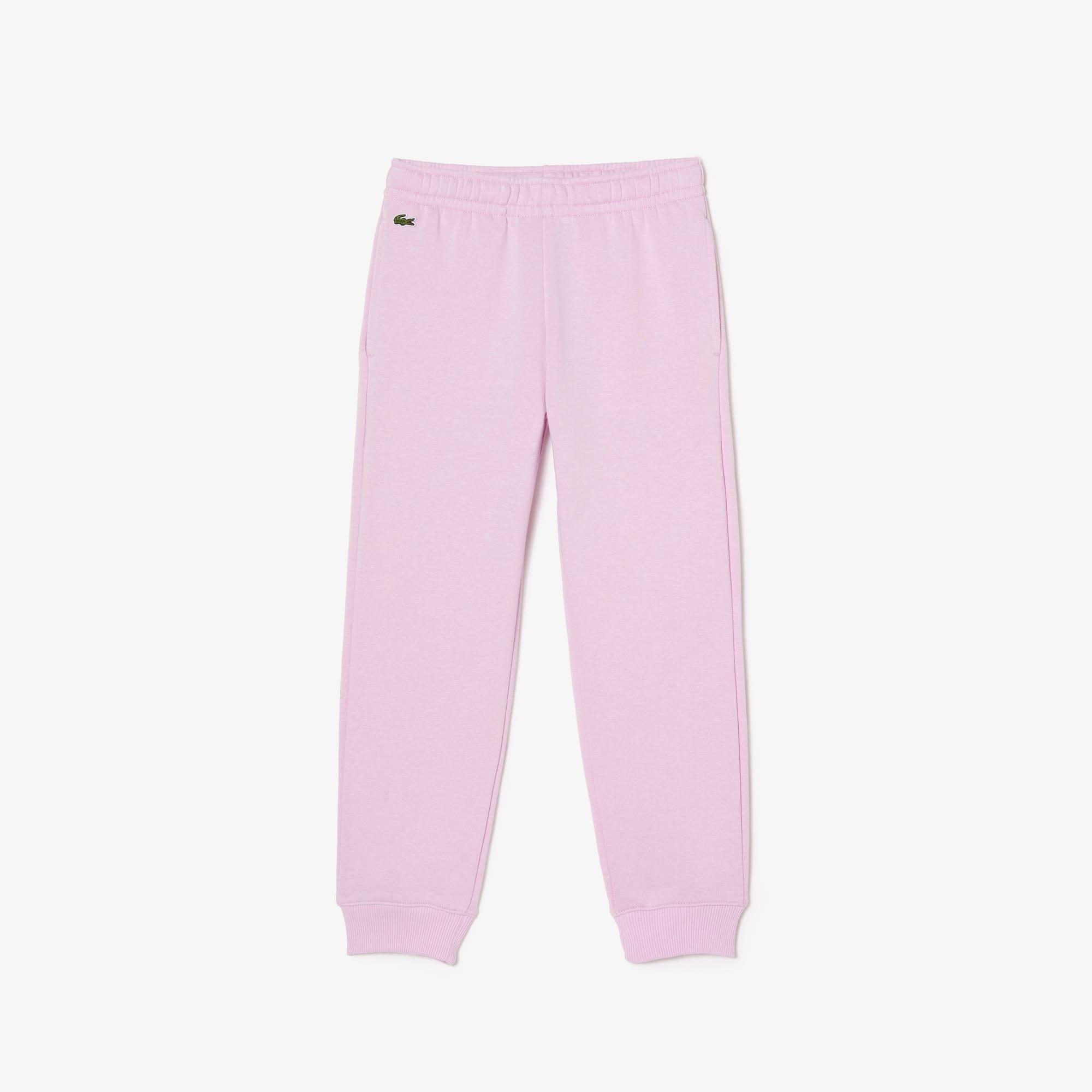 Pink - Lacoste - Kids Sport Fleece Sweatpants - 6