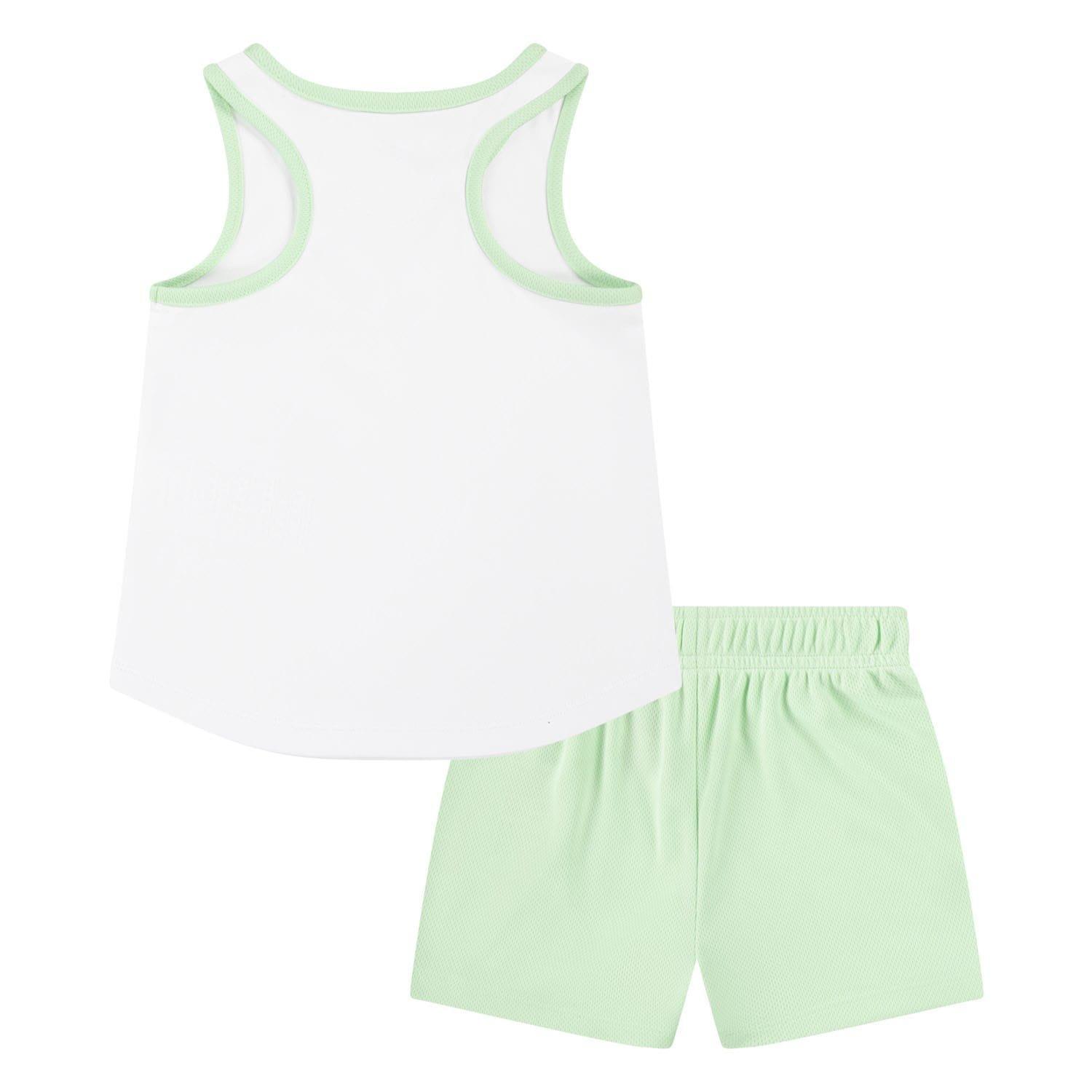 Green - Nike - Happy Camper Mesh Short Set - 2