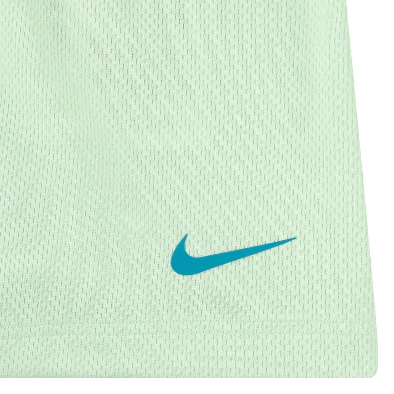Green - Nike - Happy Camper Mesh Short Set - 5