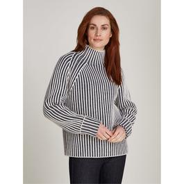 Calvin Klein REC WOOL TWO TONE STRIPE SWEATER