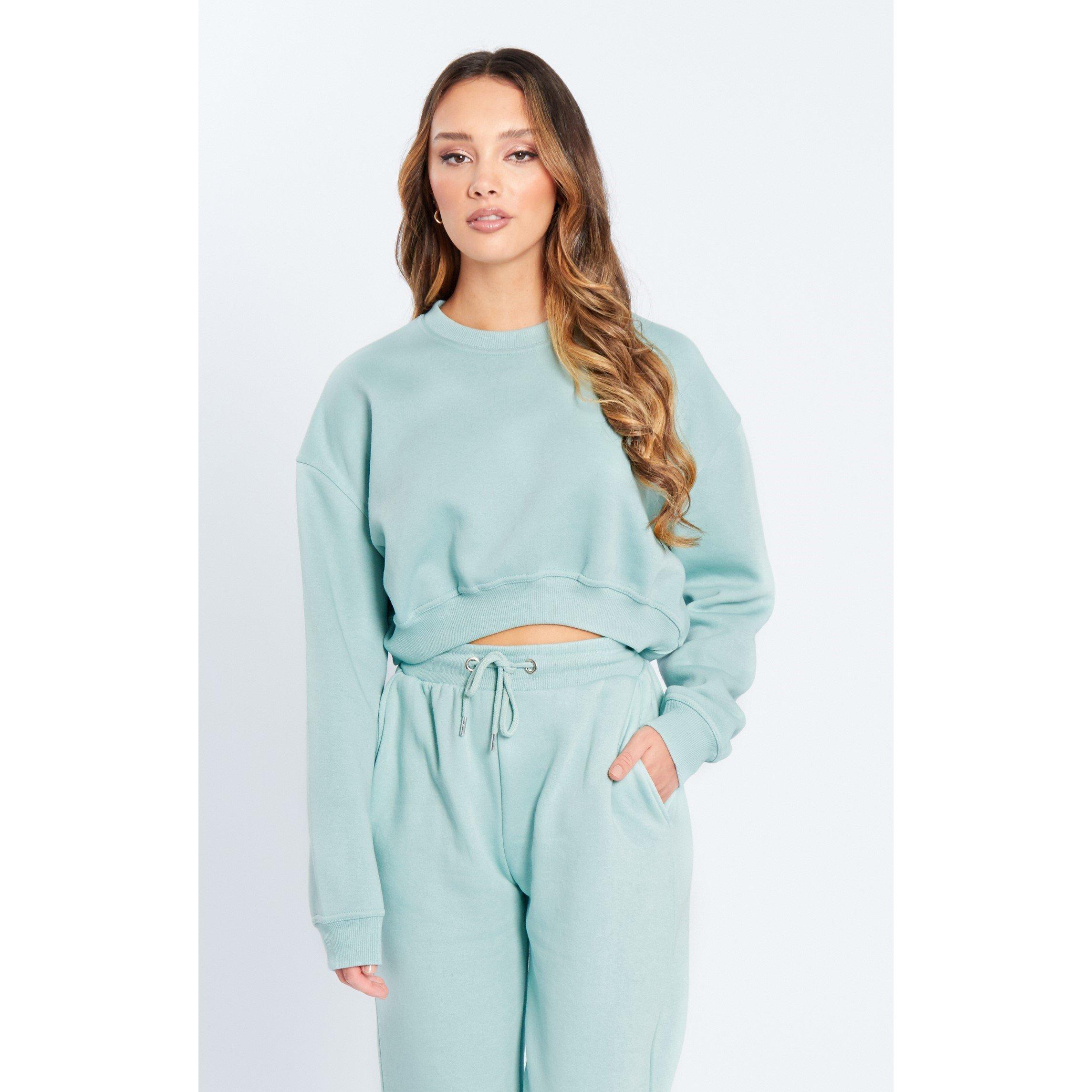 Sage - Be You - Women's Cropped Sweatshirt - 1