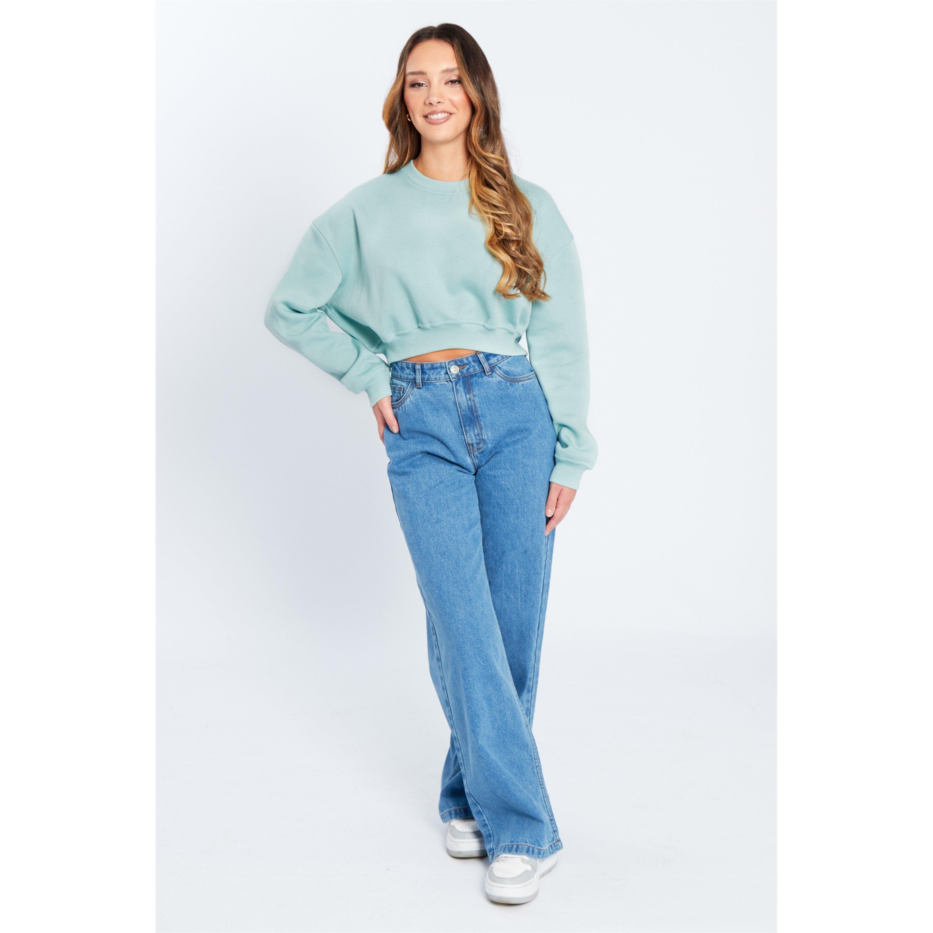 Sage - Be You - Cropped Sweatshirt - 4