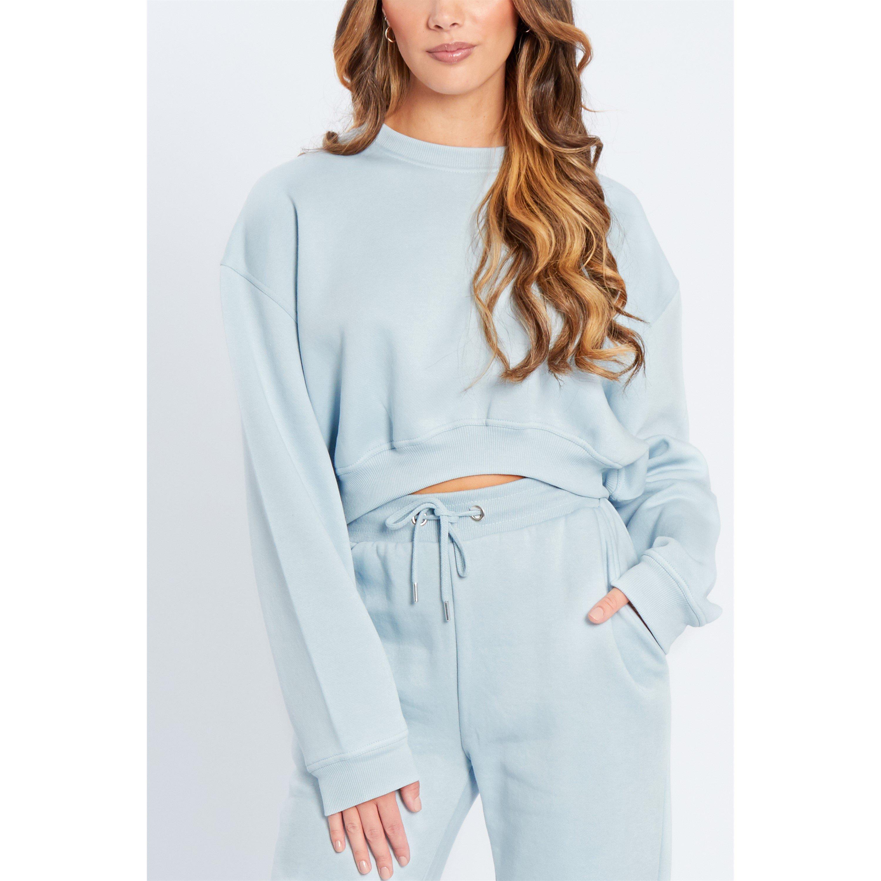 Blue - Be You - Women's Cropped Sweatshirt - 4