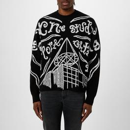 Acne Studios Jacquard Logo Jumper