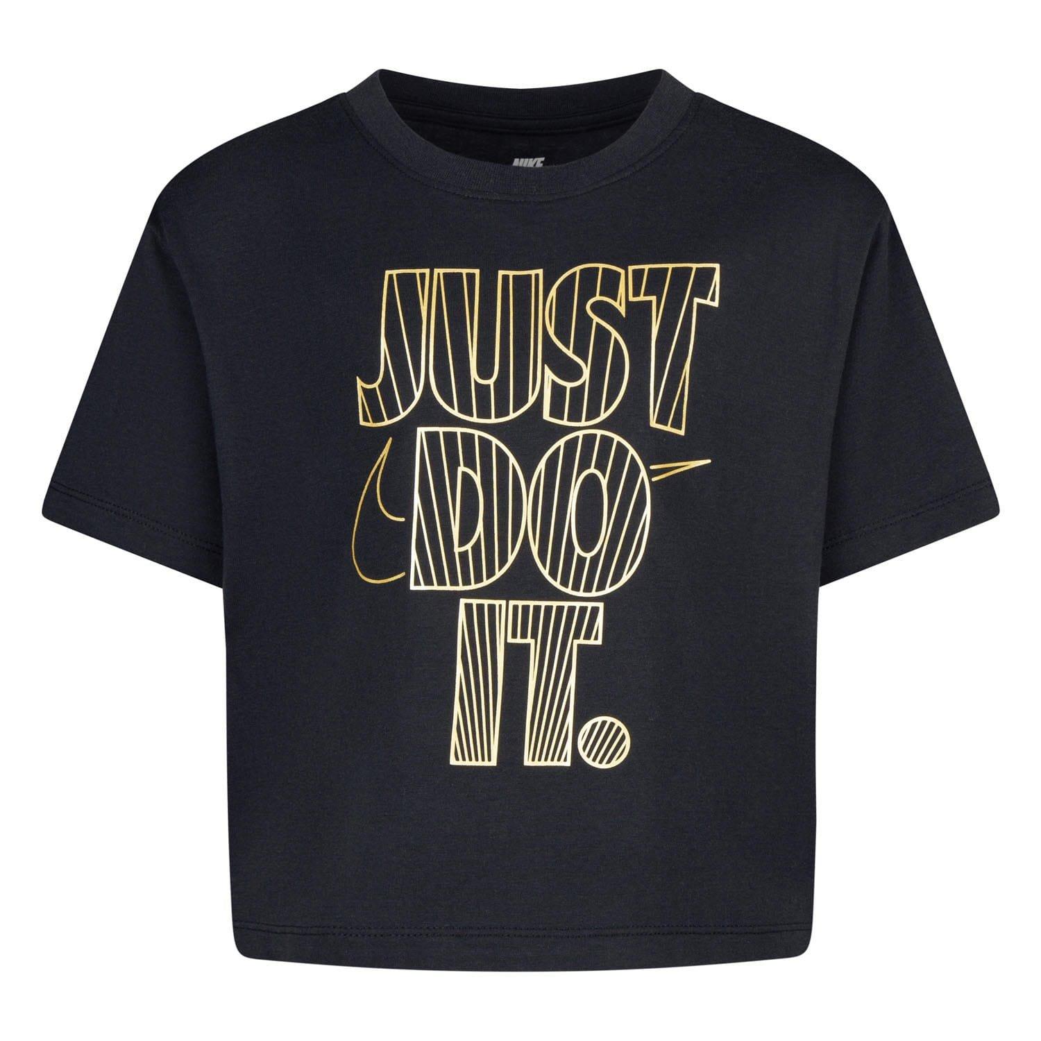 Black - Nike - Shine Boxy T-Shirt - 1