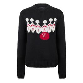 Amiri Bowling Crewneck Jumper