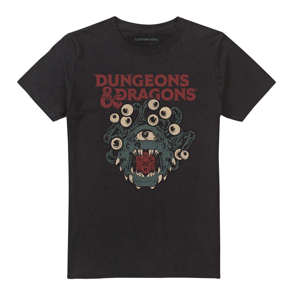 Black - Hasbro - Dungeons & Dragons Beholder Die Mens Mens T-Shirt - 4