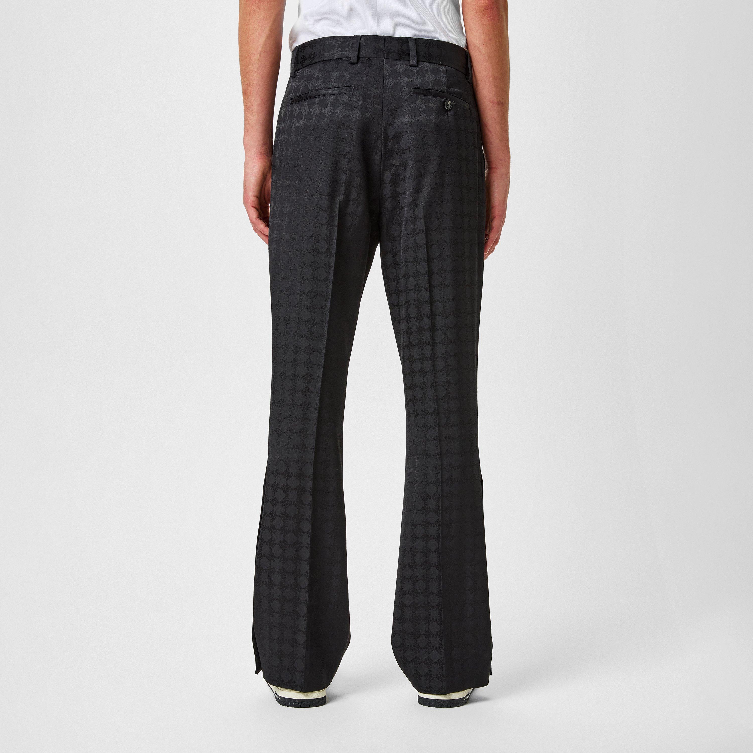 【試着のみ】AMIRI 24AW MA Quad RERAXED FLARE Amiri Ma Quad embroidered flared jeans Amiri