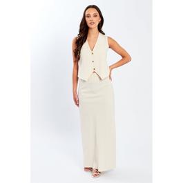 Be You Linen Linen Waistcoat