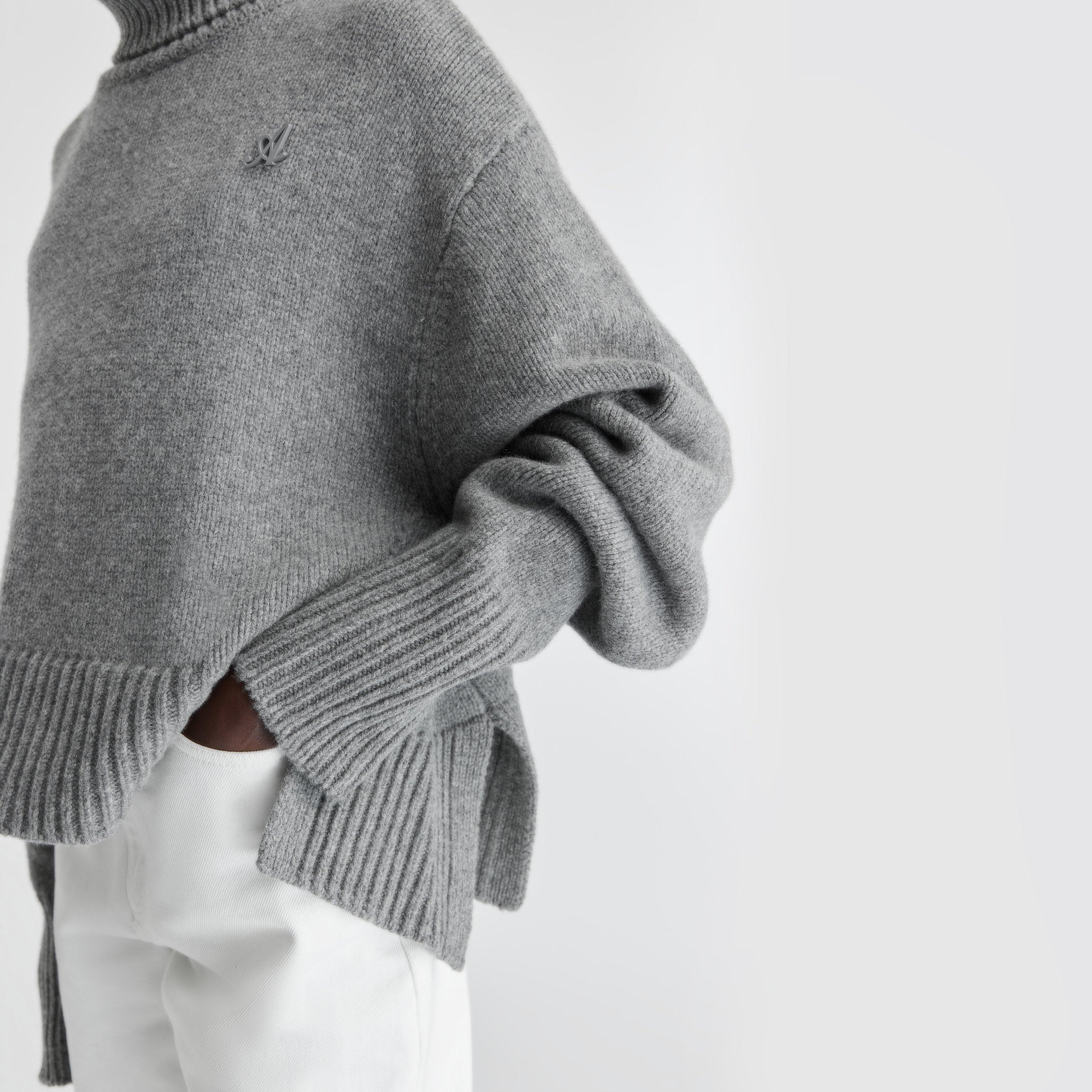 Grey Melange - Axel Arigato - Women's Remain Crew Neck Jumper - 4