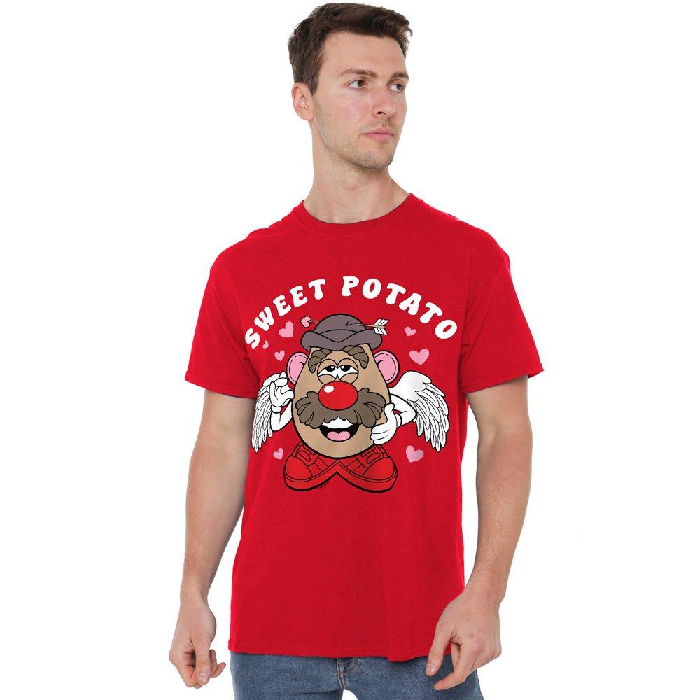 Red - Hasbro - Mr Potato Head Sweet Potato Adults T-Shirt Red - 1