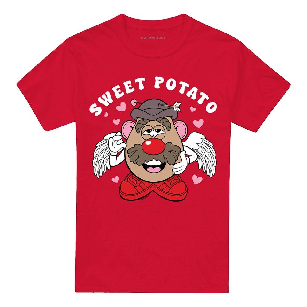 Red - Hasbro - Mr Potato Head Sweet Potato Adults T-Shirt Red - 4