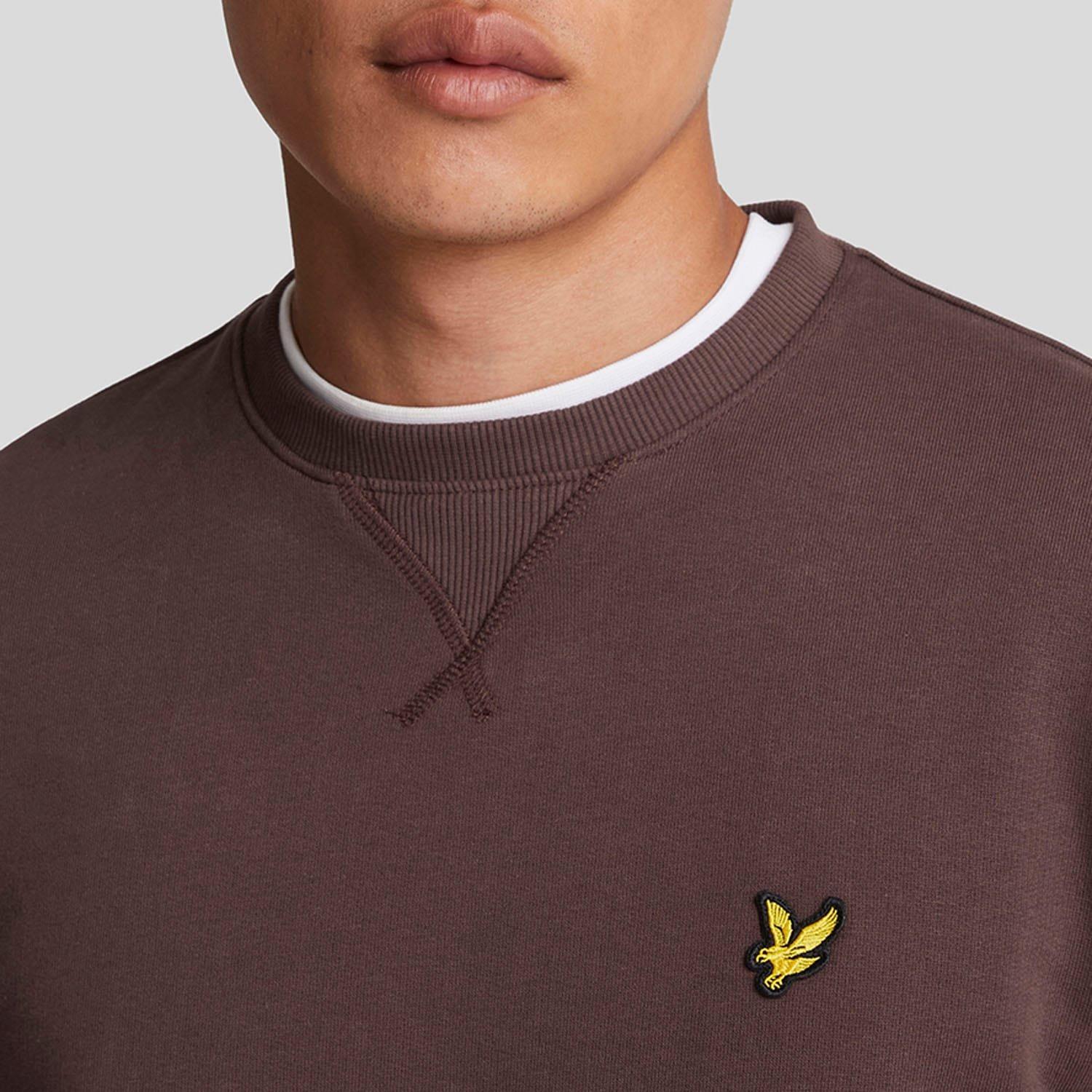 Red - Lyle and Scott - Crewneck Sweatshirt - 4