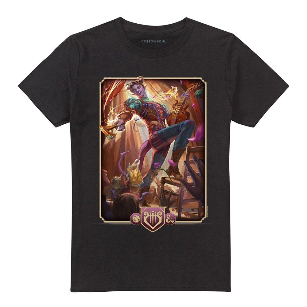 Black - Hasbro - Dungeons & Dragons - 2024 Bard Key Art T-Shirt - 4
