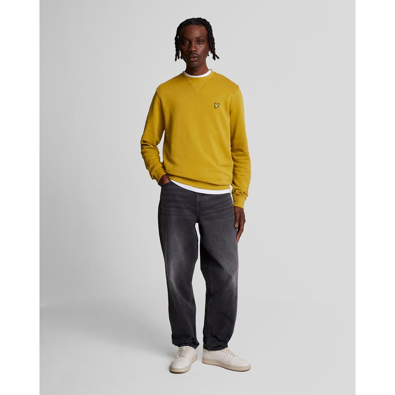 Yellow - Lyle and Scott - Crewneck Sweatshirt - 2