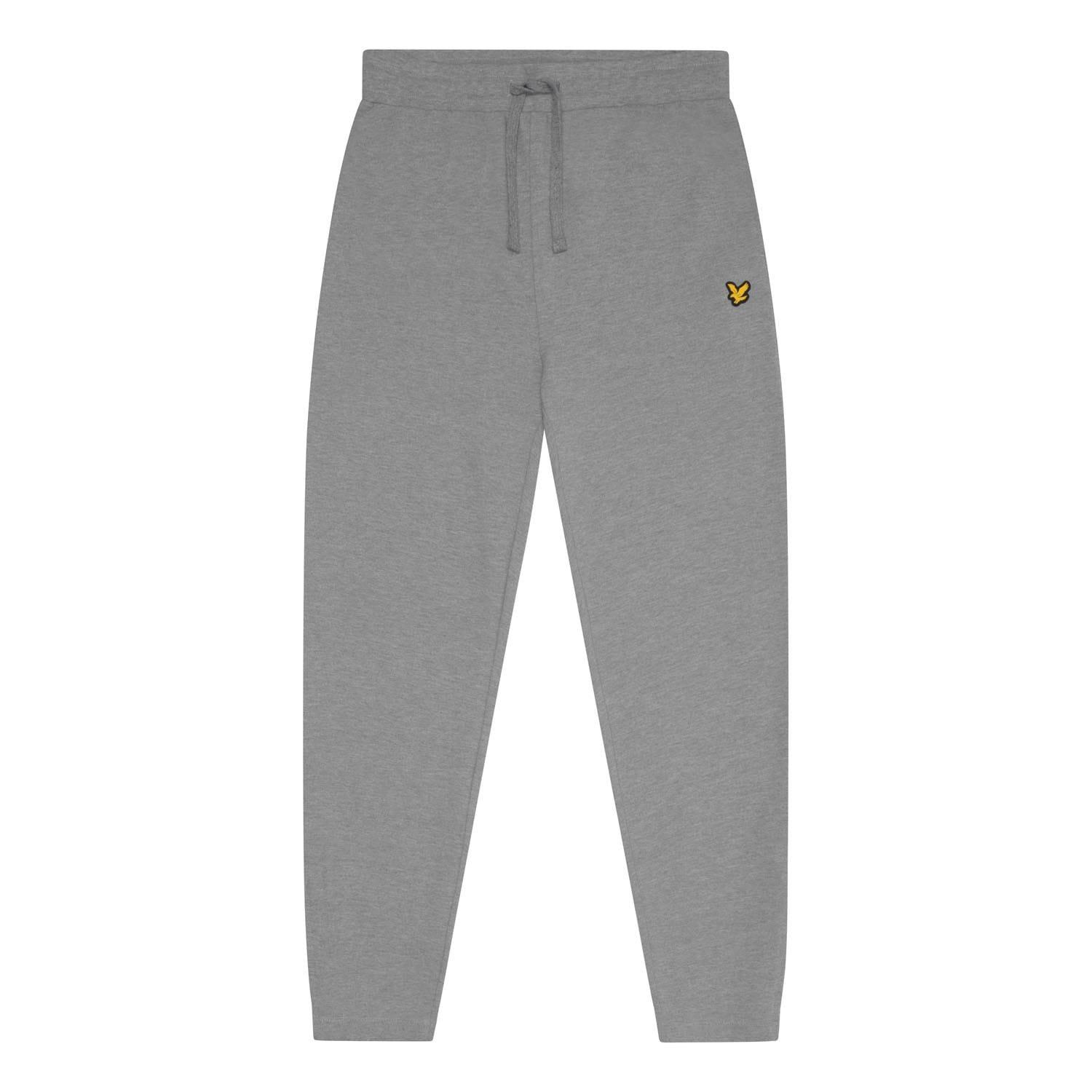 Grey - Lyle and Scott - Fly Fleece Tracksuit Bottoms - 1