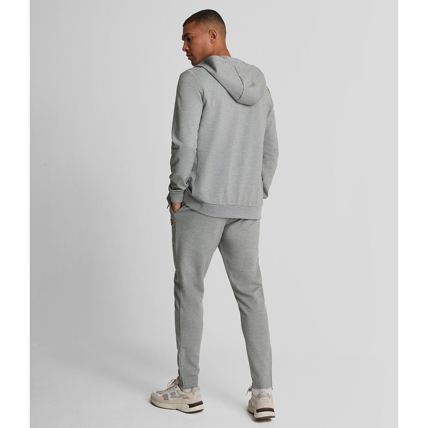 Grey - Lyle and Scott - Fly Fleece Tracksuit Bottoms - 3