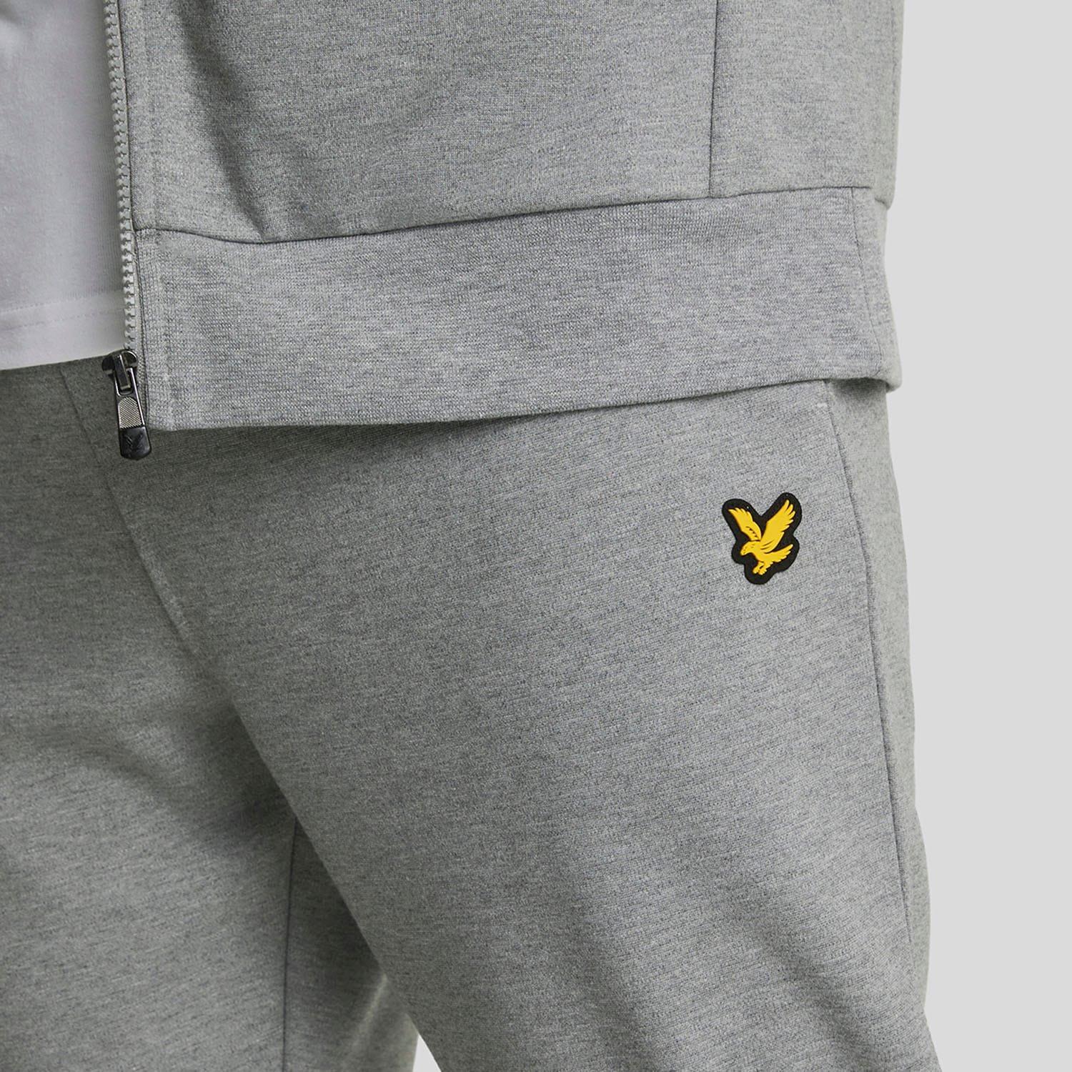Grey - Lyle and Scott - Fly Fleece Tracksuit Bottoms - 4