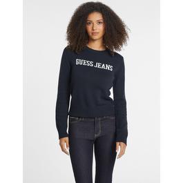 Guess Intarsia Knit Jumper