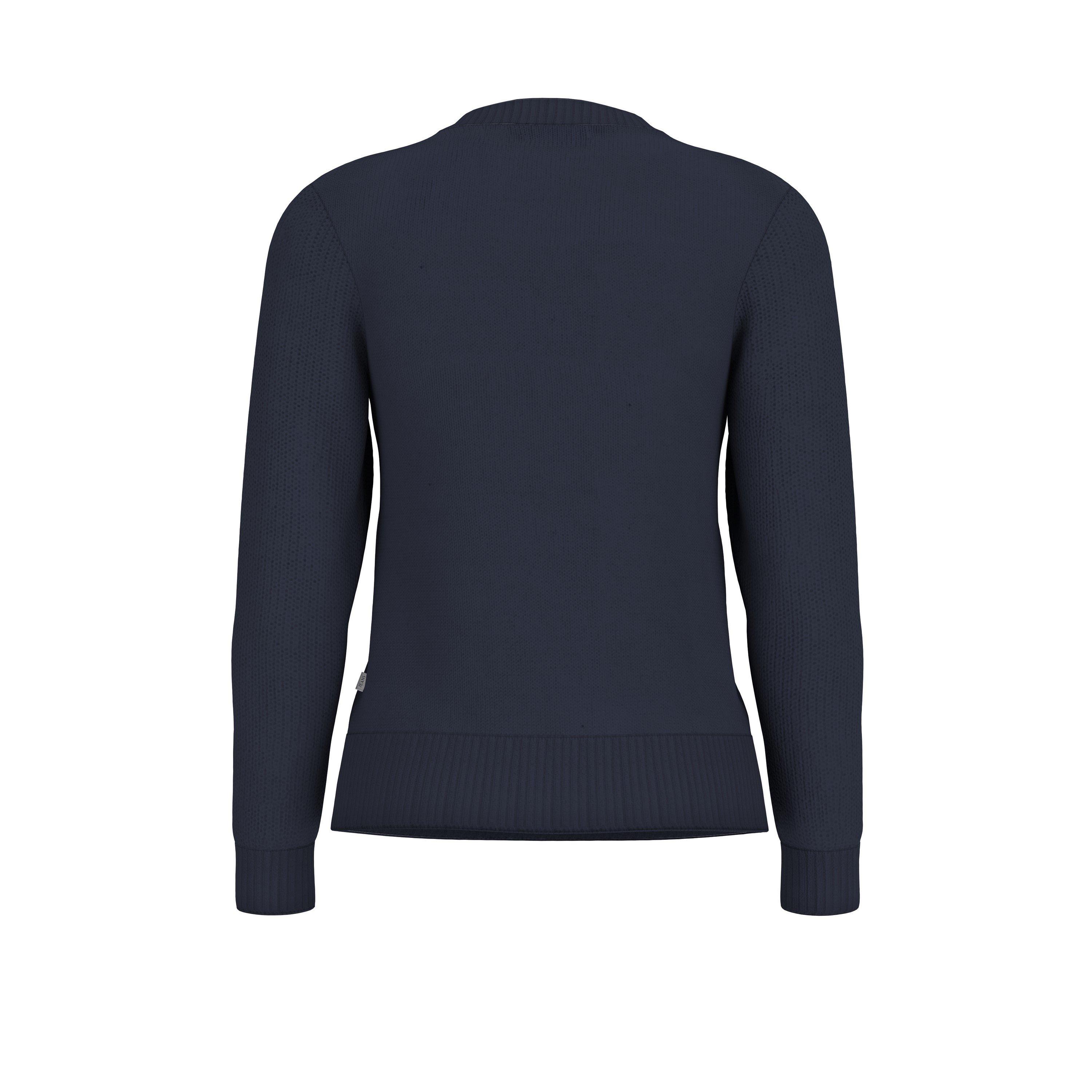 Daring Ocean - Guess - Women's Intarsia Knitted Crew Neck Jumper - 2