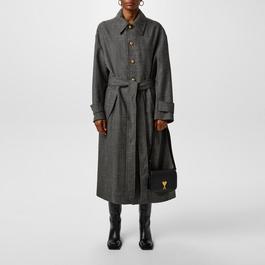 Ami Paris Belted Coat