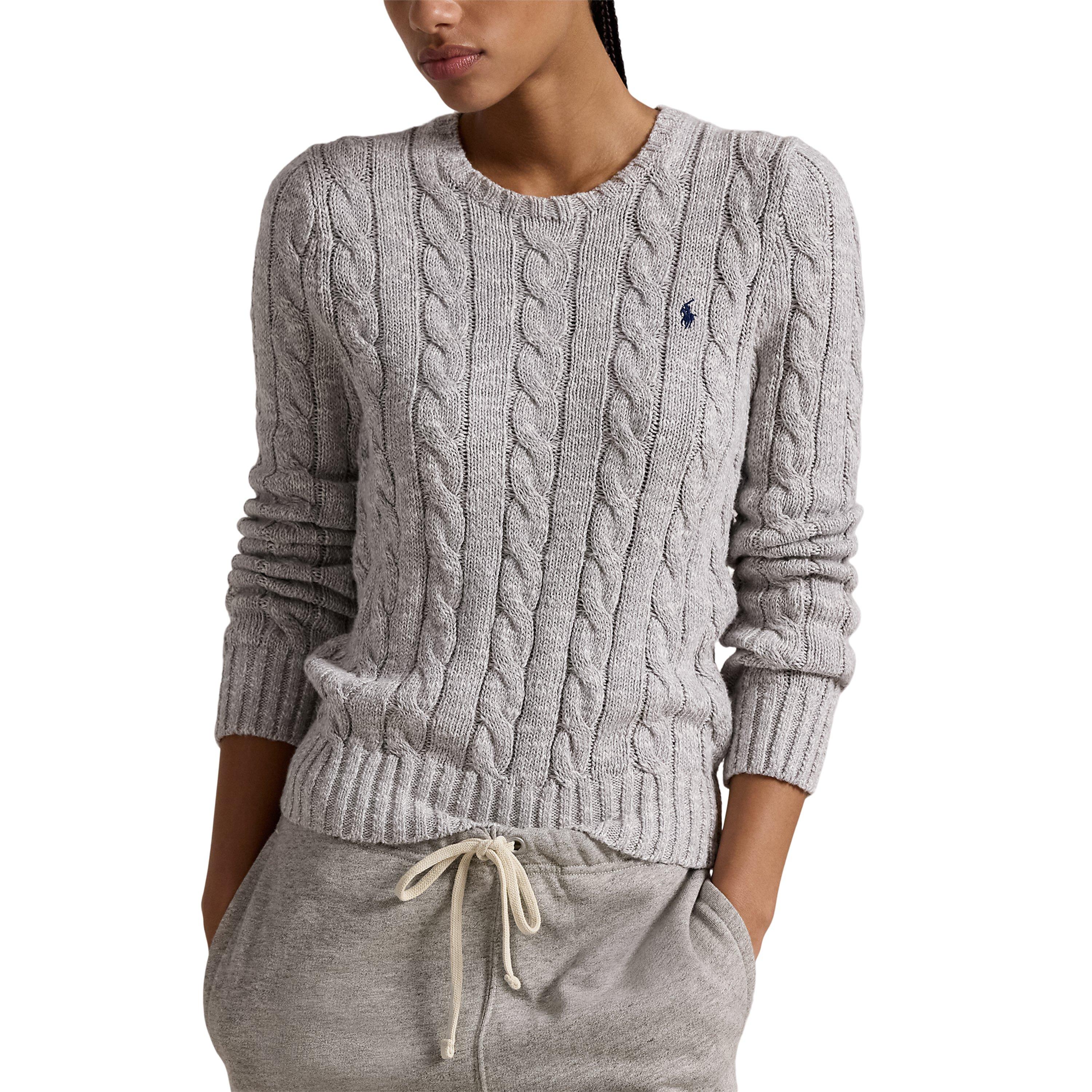 Polo ralph lauren cable cotton knit jumper online