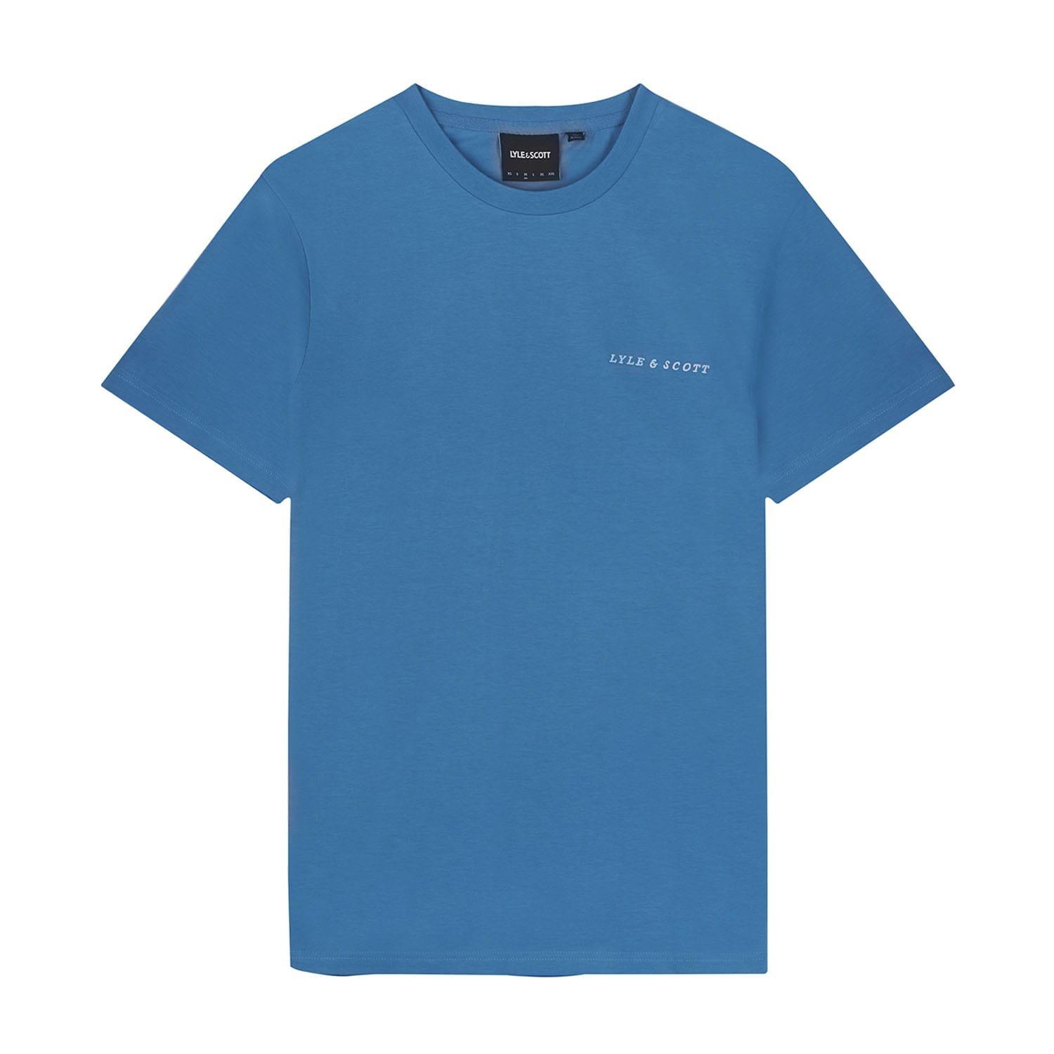 Blue - Lyle and Scott - Embroidered T-Shirt - 5