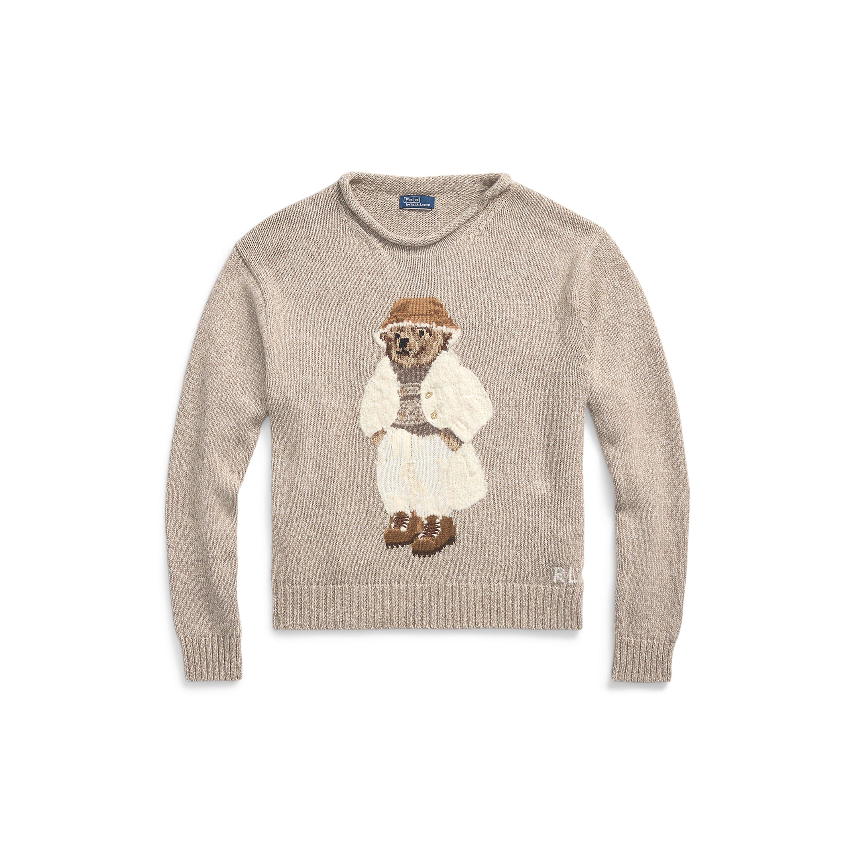 Polo Ralph Lauren Bear Cotton Jumper Jumpers Cruise Fashion