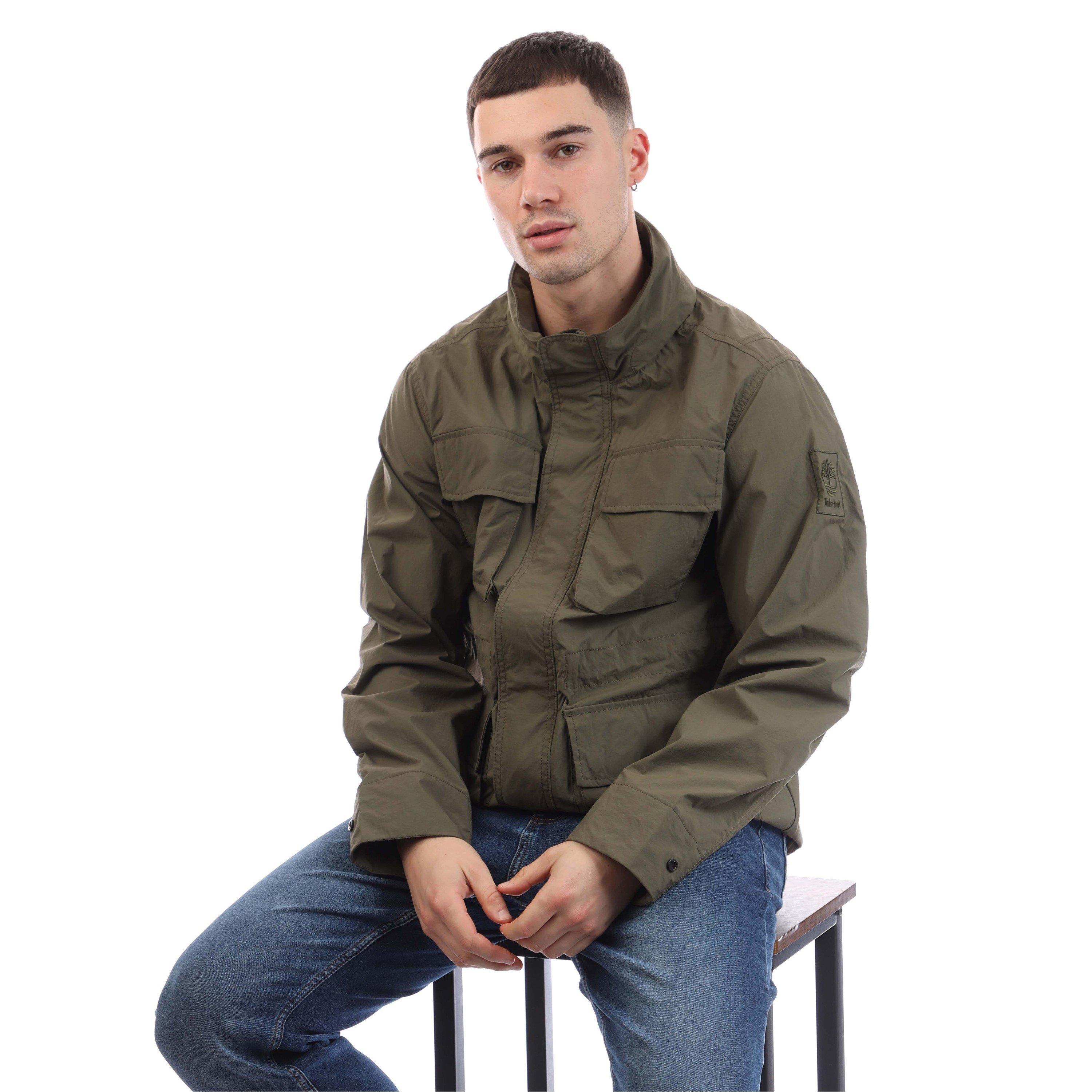 Green - Timberland - Abington Durable Water Resistant Field Jacket - 4