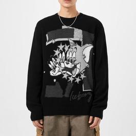 Iceberg Cartoon Graphic Knit Jumper