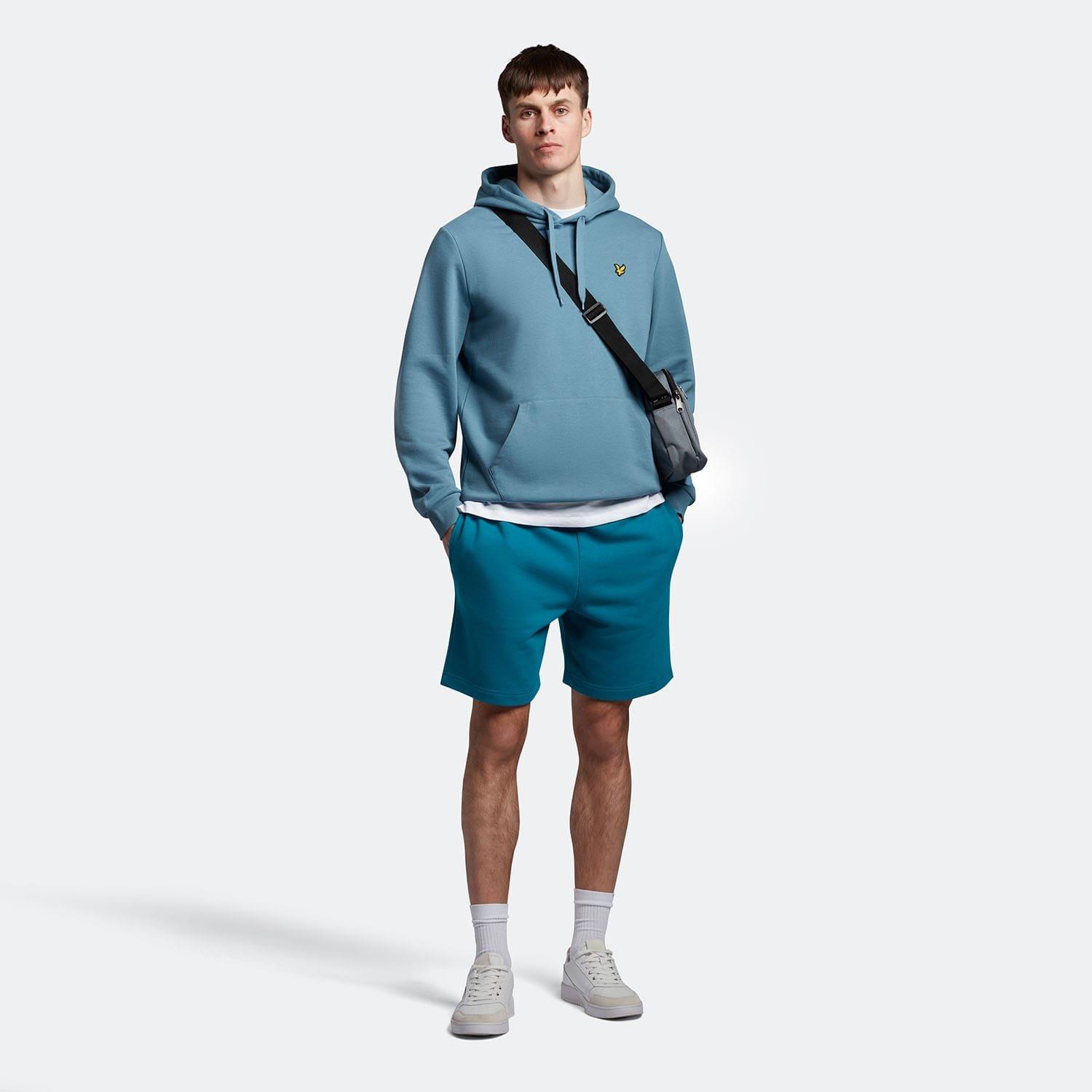 Blue - Lyle and Scott - Sweat Shorts - 4