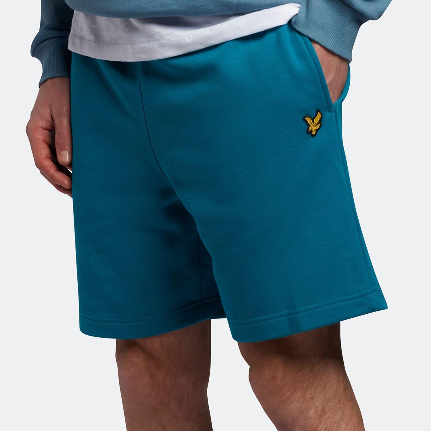 Blue - Lyle and Scott - Sweat Shorts - 5