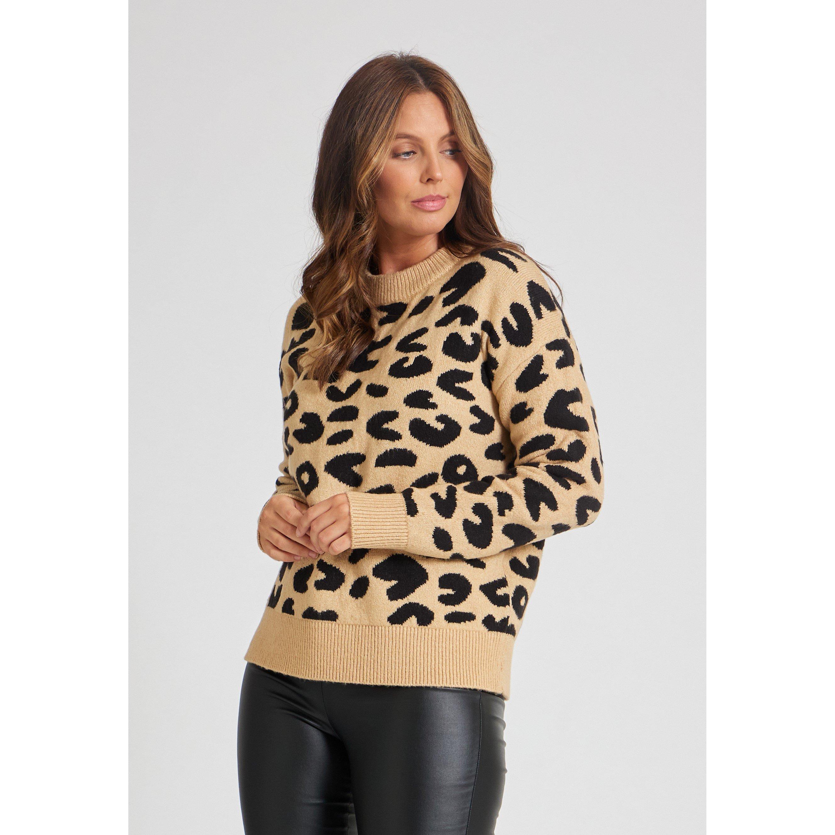 Animal - Be You - Leopard Print Crew Neck Jumper - 5