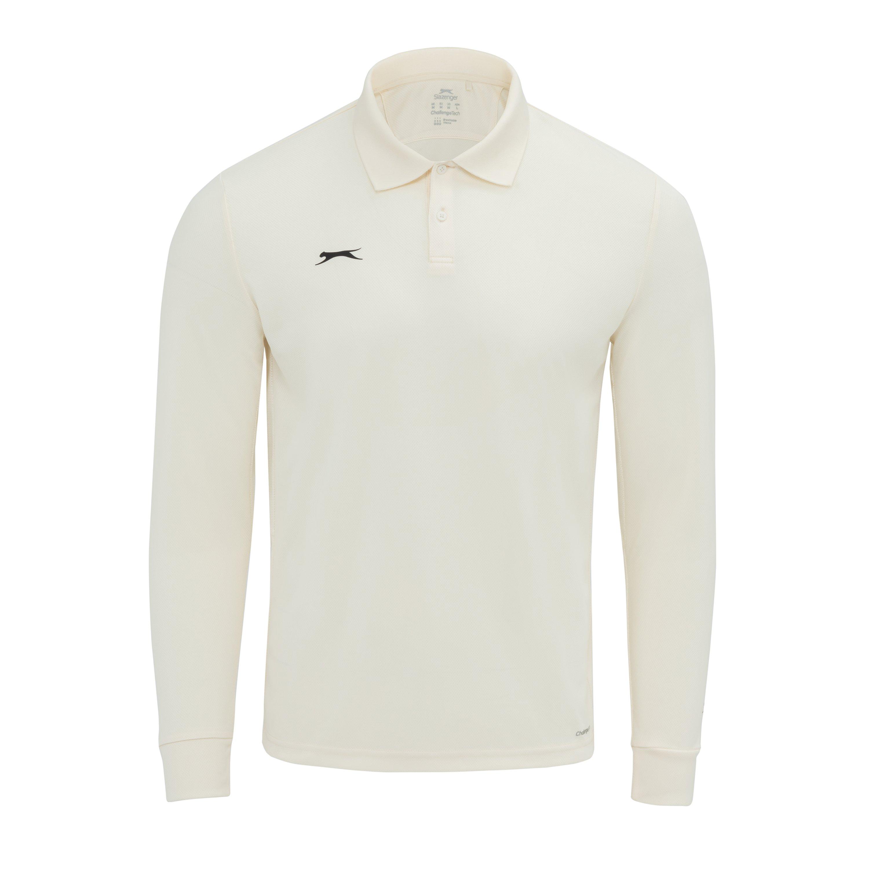 Crema - Slazenger - Length Sleeves Shirt Mens - 1