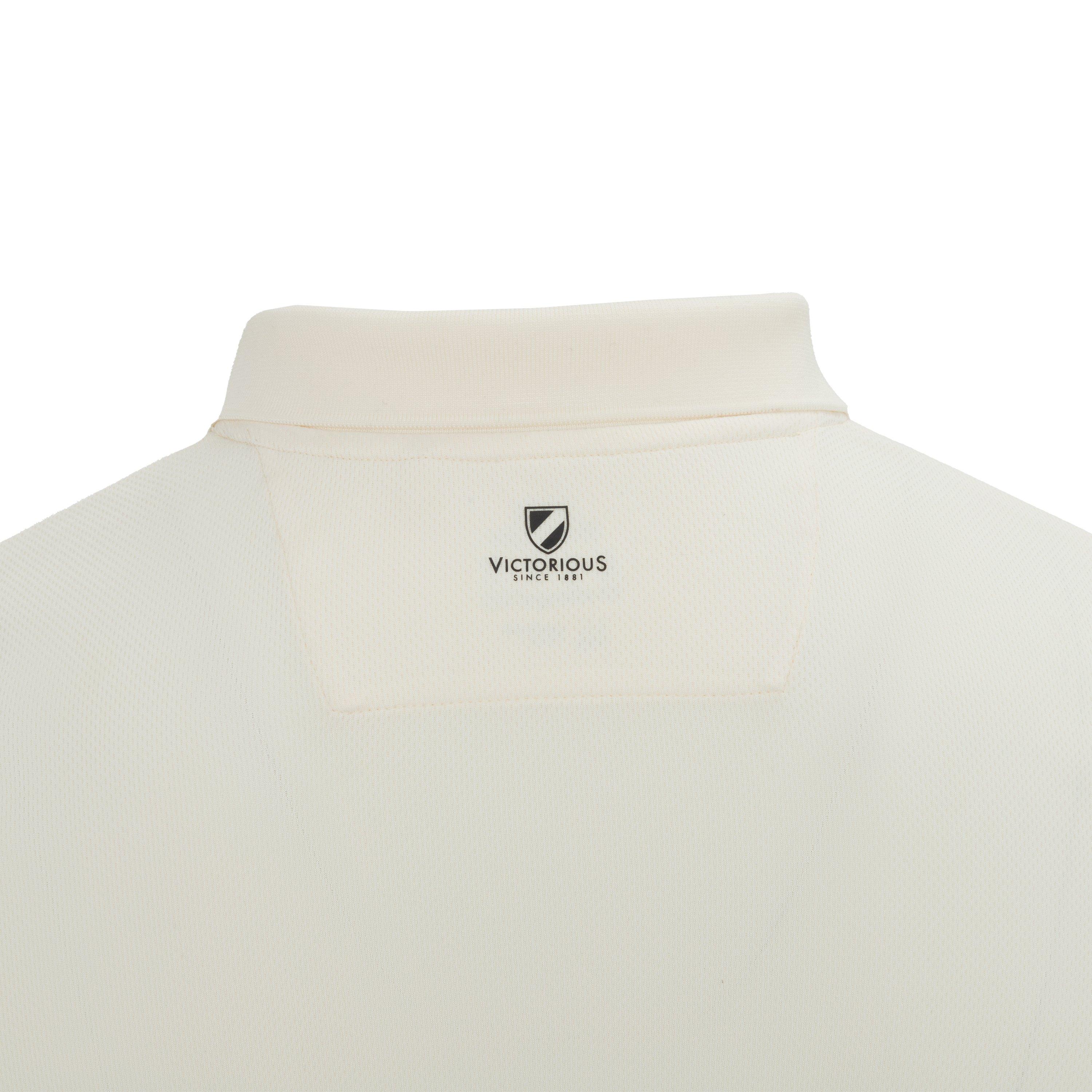 Crème - Slazenger - Length Sleeves Shirt Mens - 7
