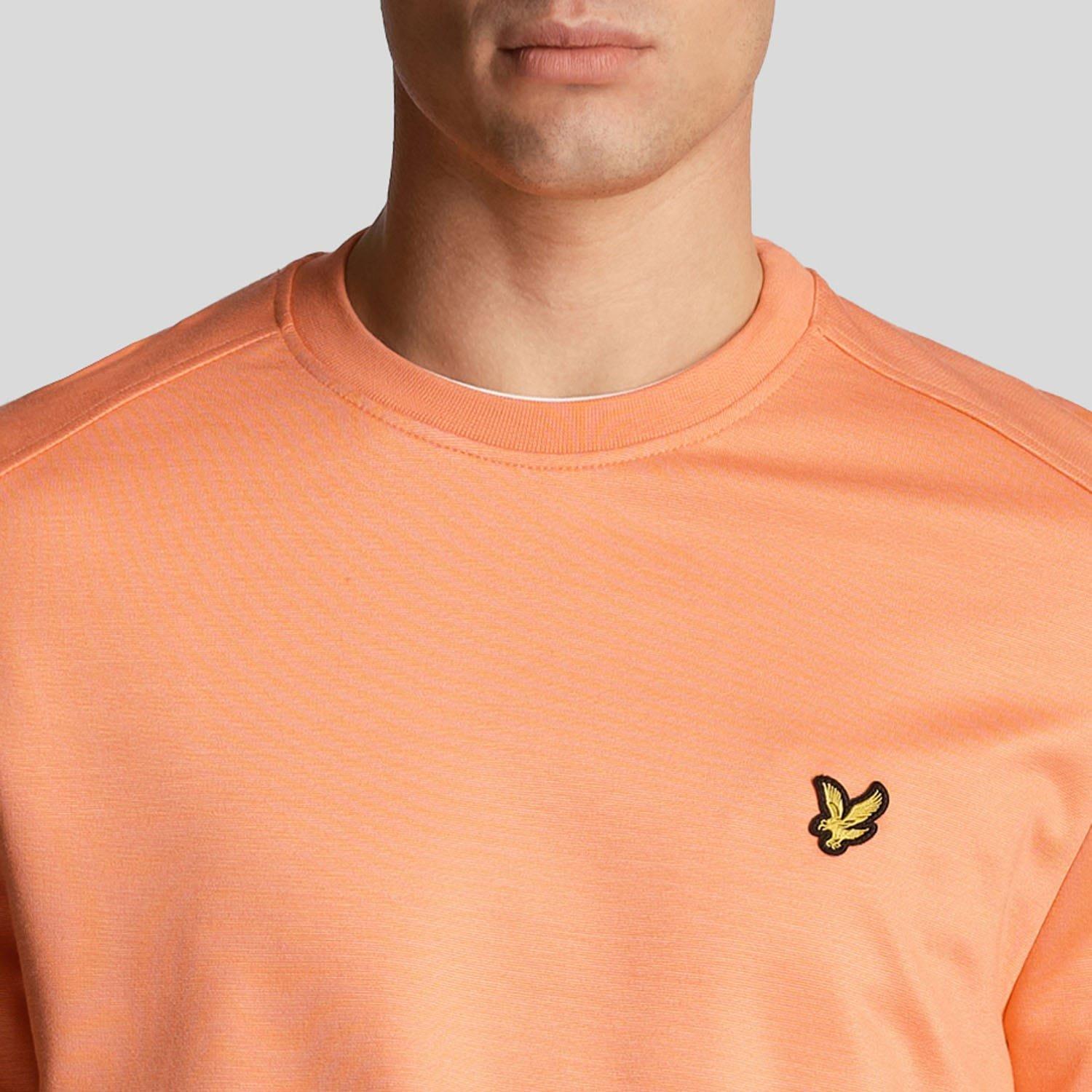 Coral - Lyle and Scott - Fly Fleece Crewneck Sweatshirt - 4