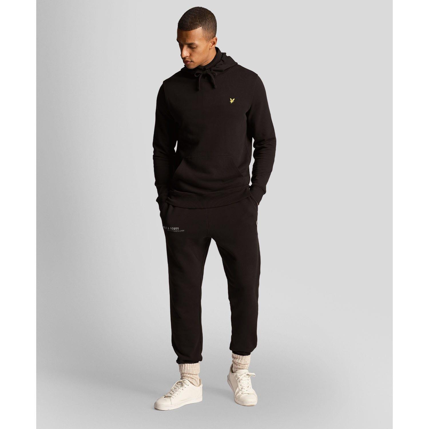 Black - Lyle and Scott - Co-Ordinate Print Slim Sweatpants - 2