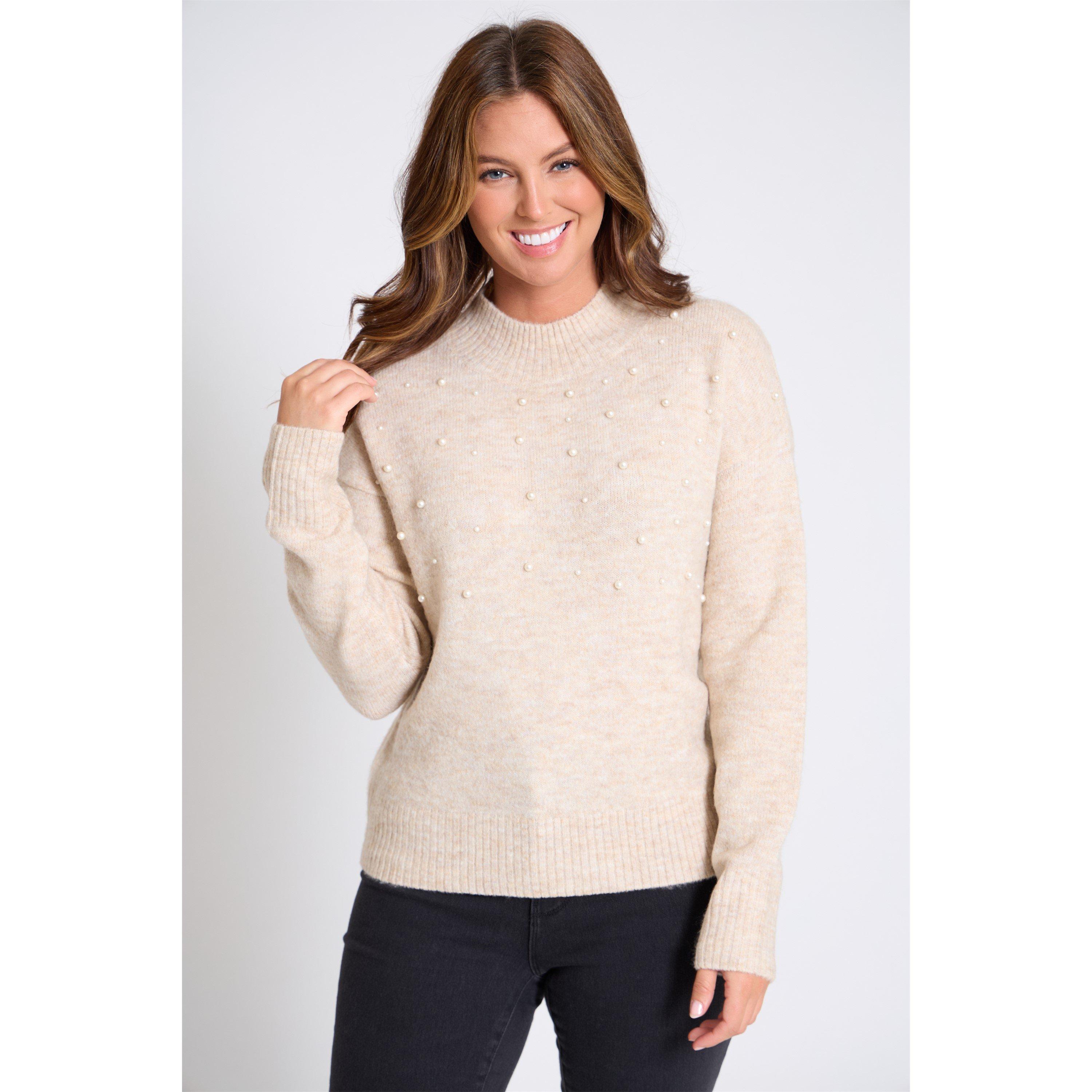 Women's Pearl Crew Neck Jumper