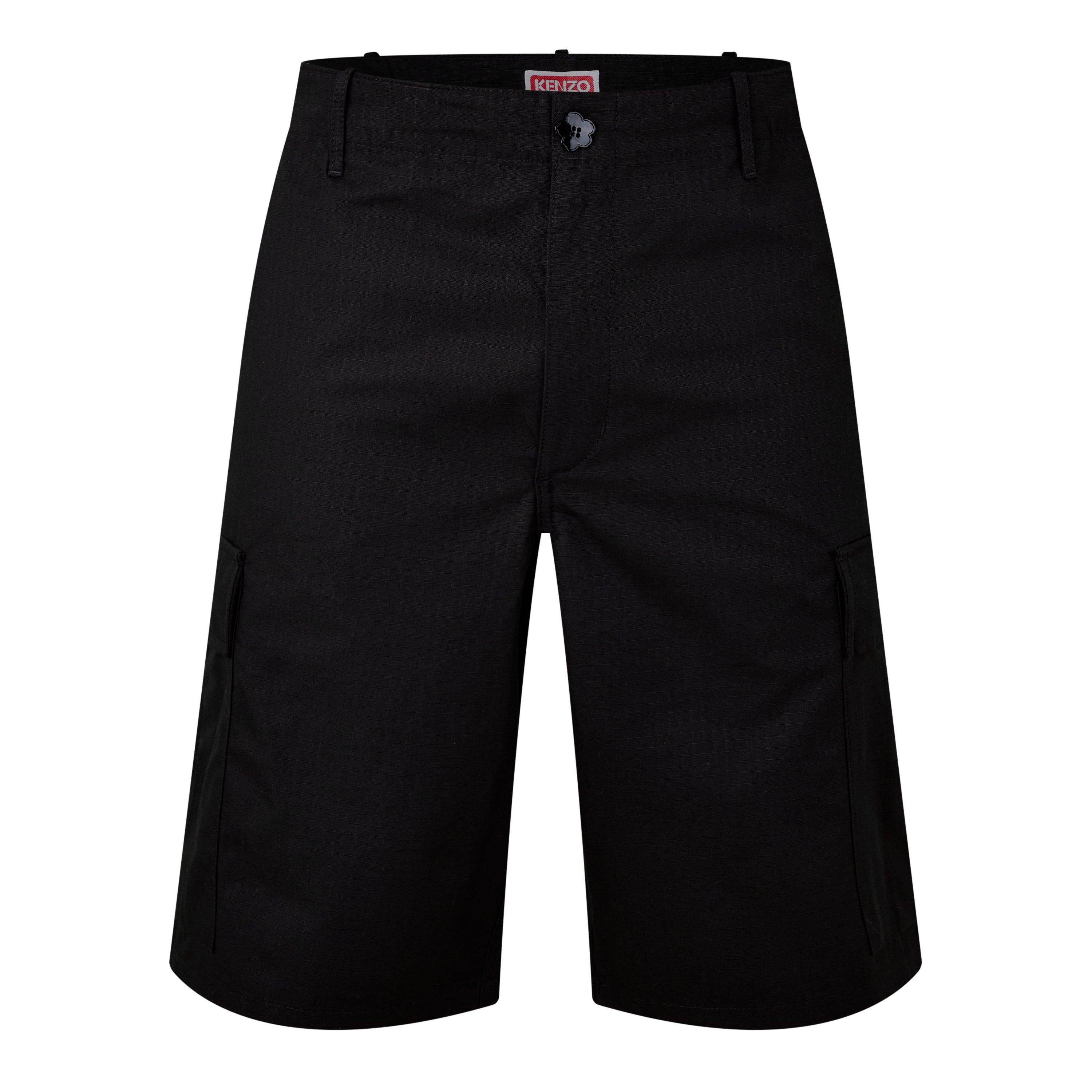 Black - Kenzo - Men's Bermuda Chino Shorts - 5