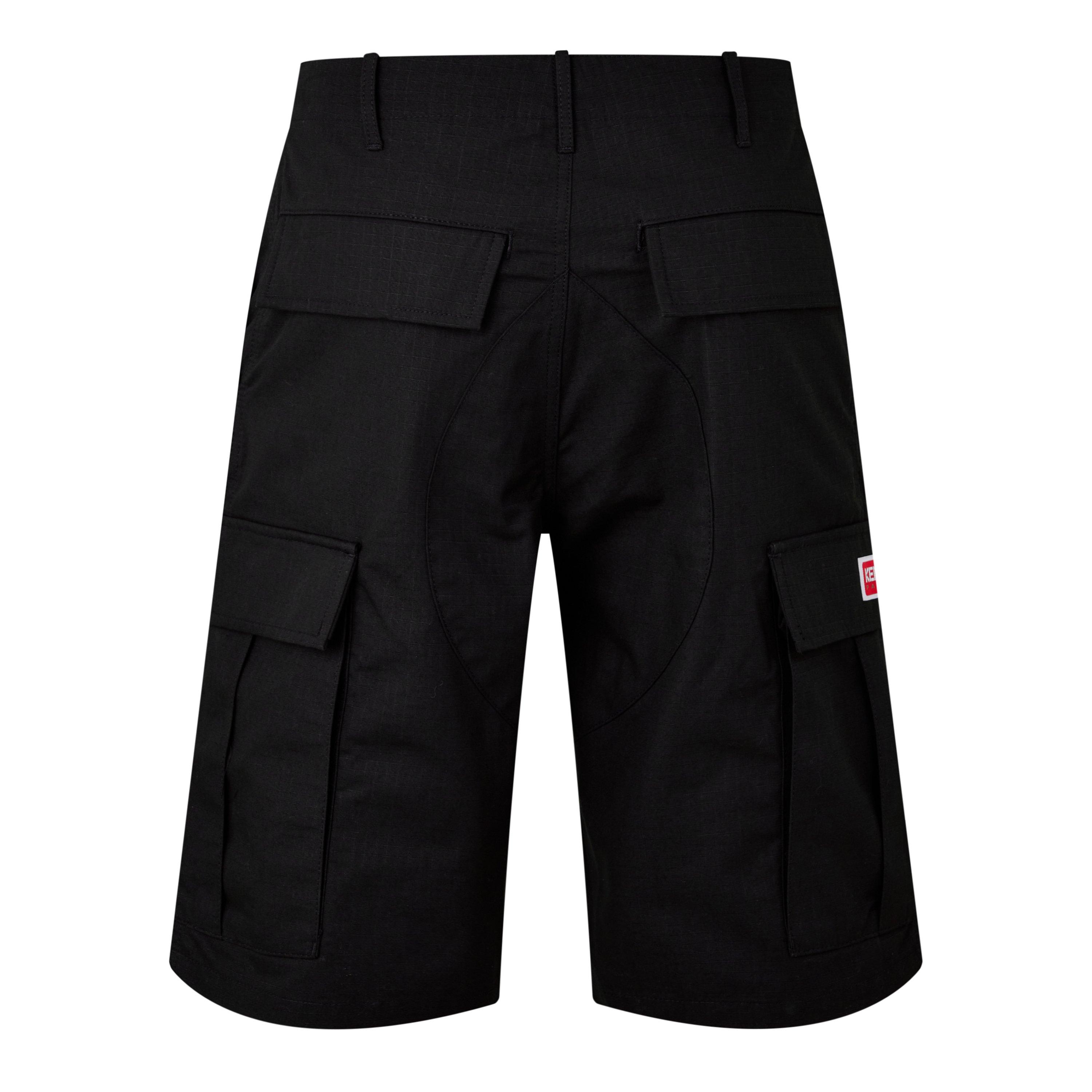 Black - Kenzo - Men's Bermuda Chino Shorts - 6